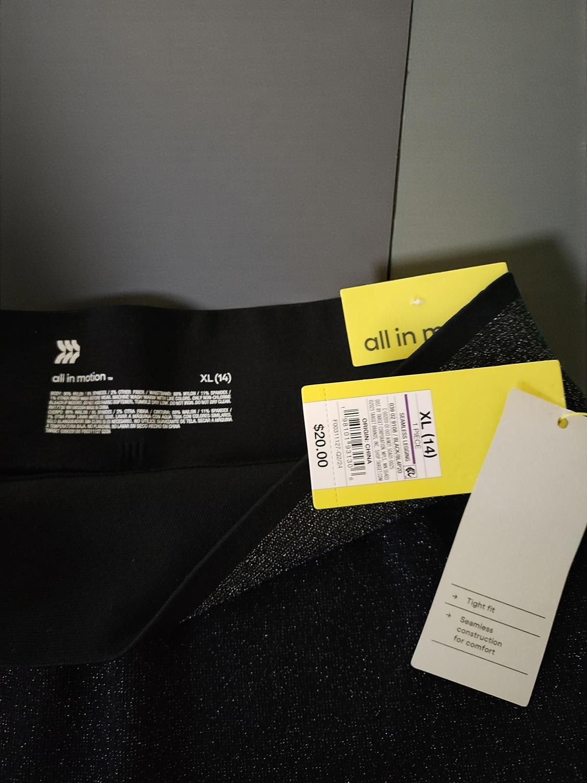 Other All in Motion XL (14) High Rise Seamless Leggings Size 40" / US 18 - 7 Thumbnail