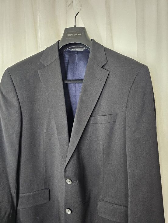 Jack Victor Jack Victor New York CT Black 3Sixty5 Superfine Wool Blazer Size 46R - 3 Thumbnail