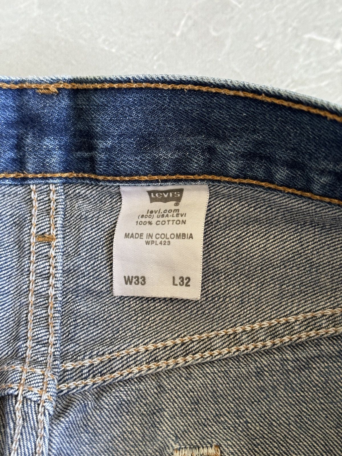 Levi's Levi’s 501 Vintage Jeans Blue Washed 33x32 Size US 33 - 9 Thumbnail