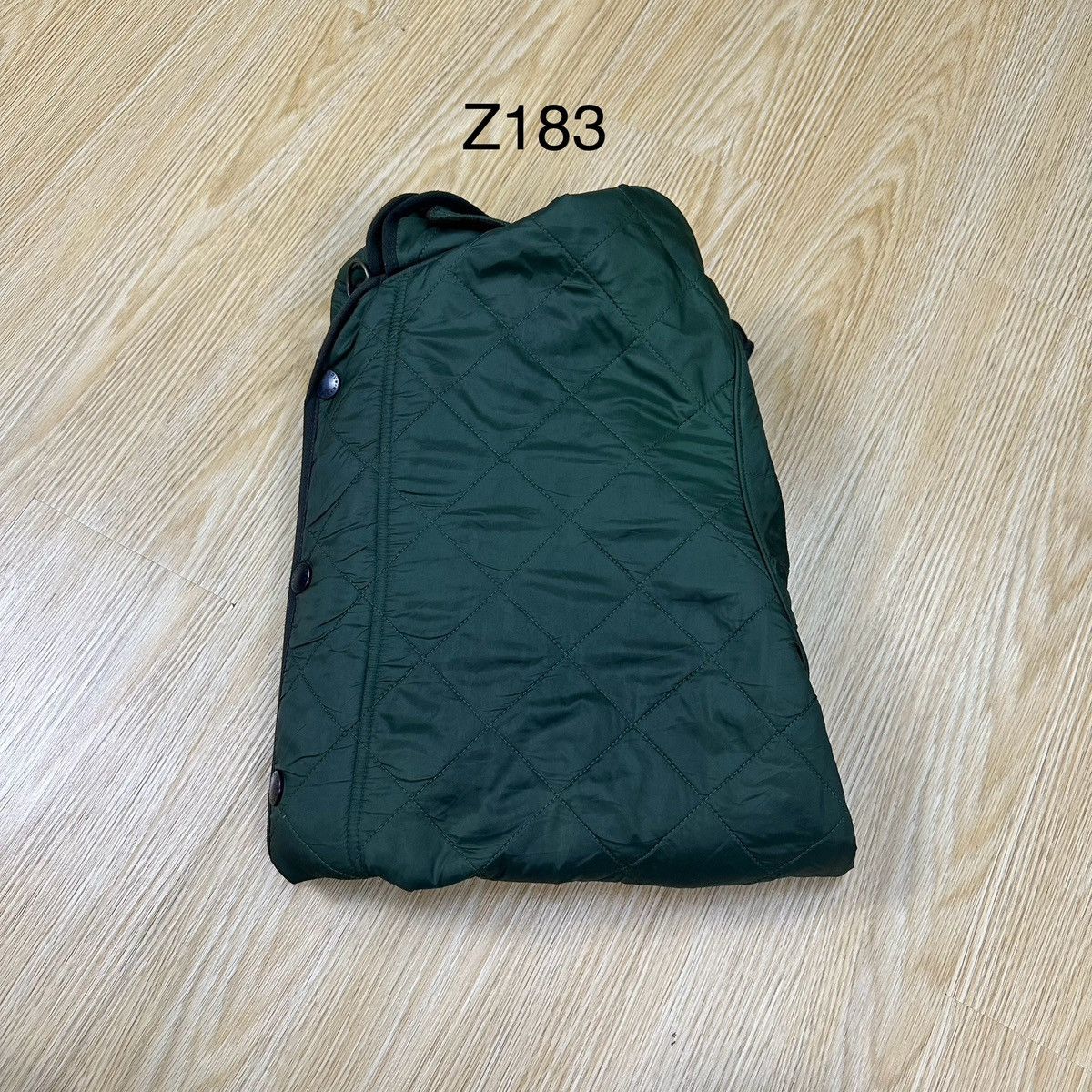 Barbour Vintage Barbour Polar Quilted Green Jacket Z183 Size US S / EU 44-46 / 1 - 18 Thumbnail