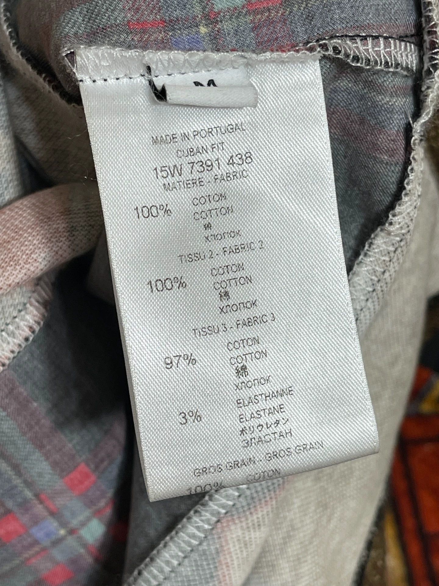 Givenchy Givenchy Bohemian Slim Distressed Multi-Fab LS Shirt M Size US M / EU 48-50 / 2 - 7 Thumbnail