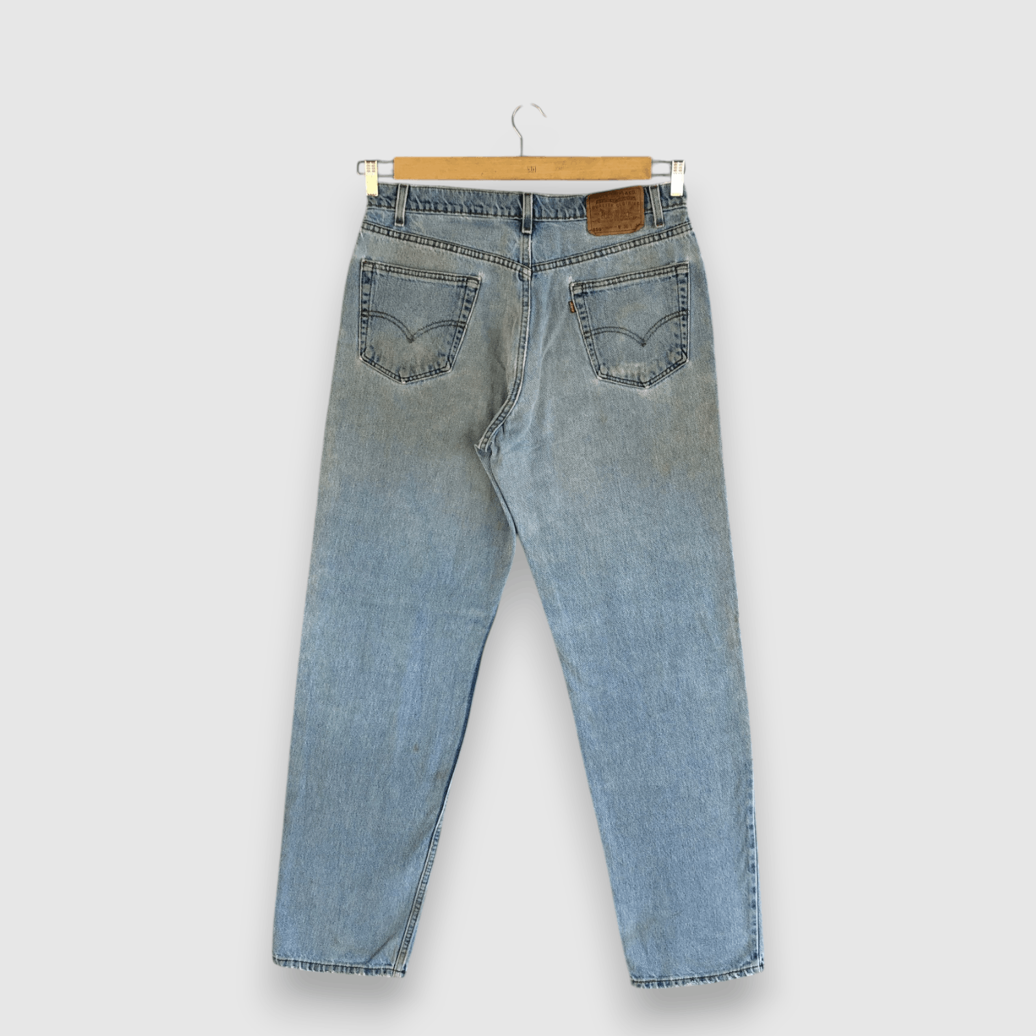 Levi's Vintage Ripped Levis 505 Jeans Levi's Faded Light Wash Denim Size US 32 / EU 48 - 2 Thumbnail