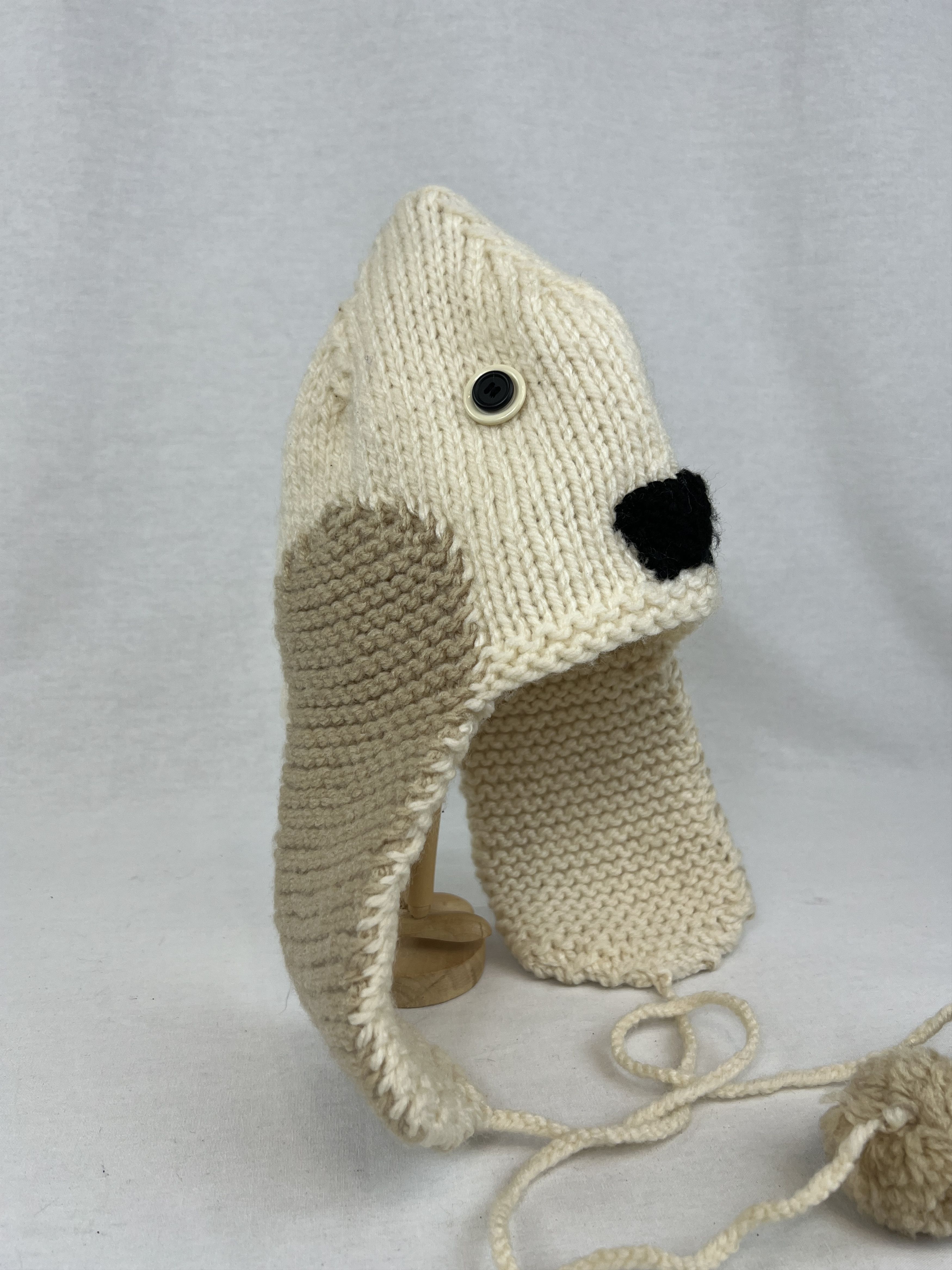Vintage Gorpcore Knitted Hat Ski Snowboarding Style Floppy Ears Size ONE SIZE - 12 Thumbnail