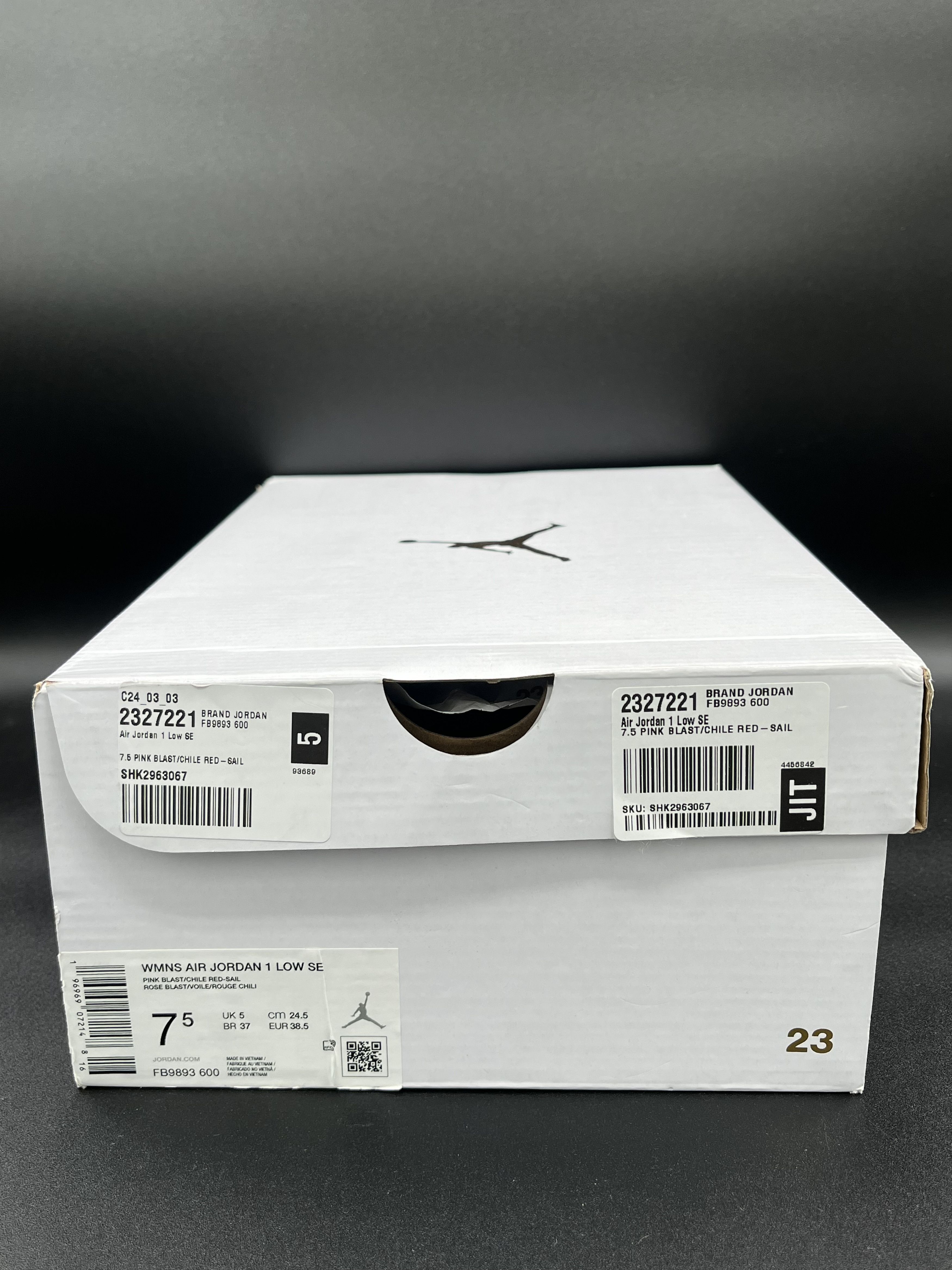 Nike Air Jordan 1 Low Pink Blast Size US 7.5 / IT 37.5 - 8 Thumbnail