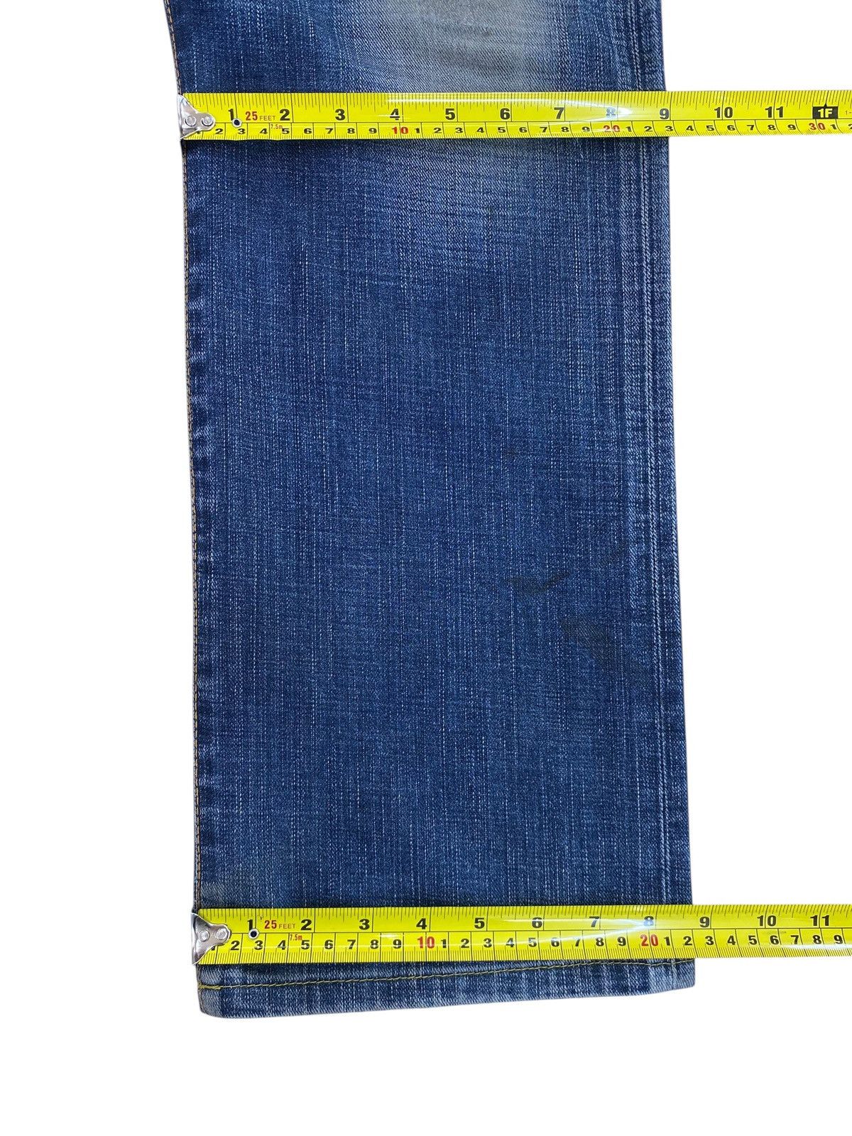 Edwin Edwin Mud Wash Ripped Style Loose Jean Size US 33 - 9 Thumbnail