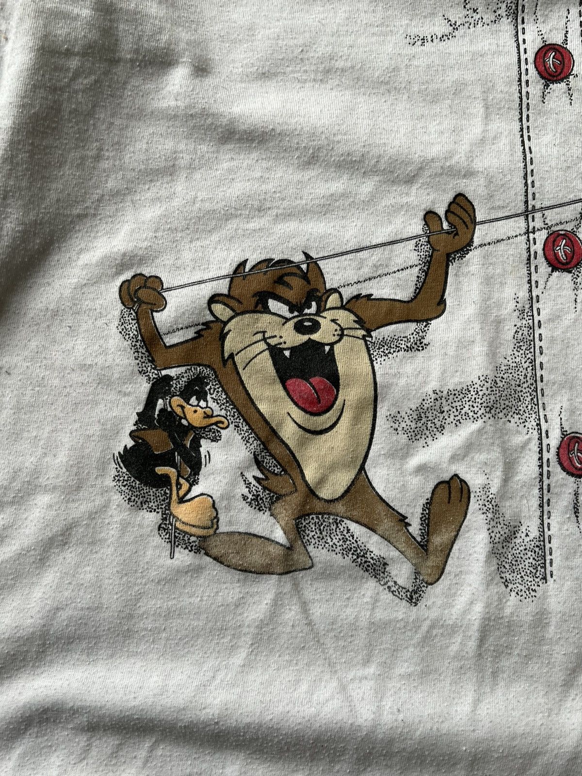 Vintage × Warner Bros Vintage 💥 Warner Bros Taz T-Shirt Movie Size US L / EU 52-54 / 3 - 7 Thumbnail