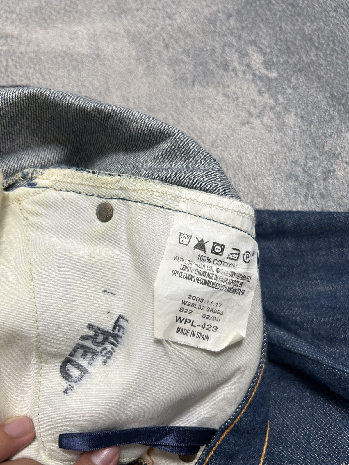 Levi's Vtg Levis 501 Rare Jeans Size US 28 / EU 44 - 8 Thumbnail