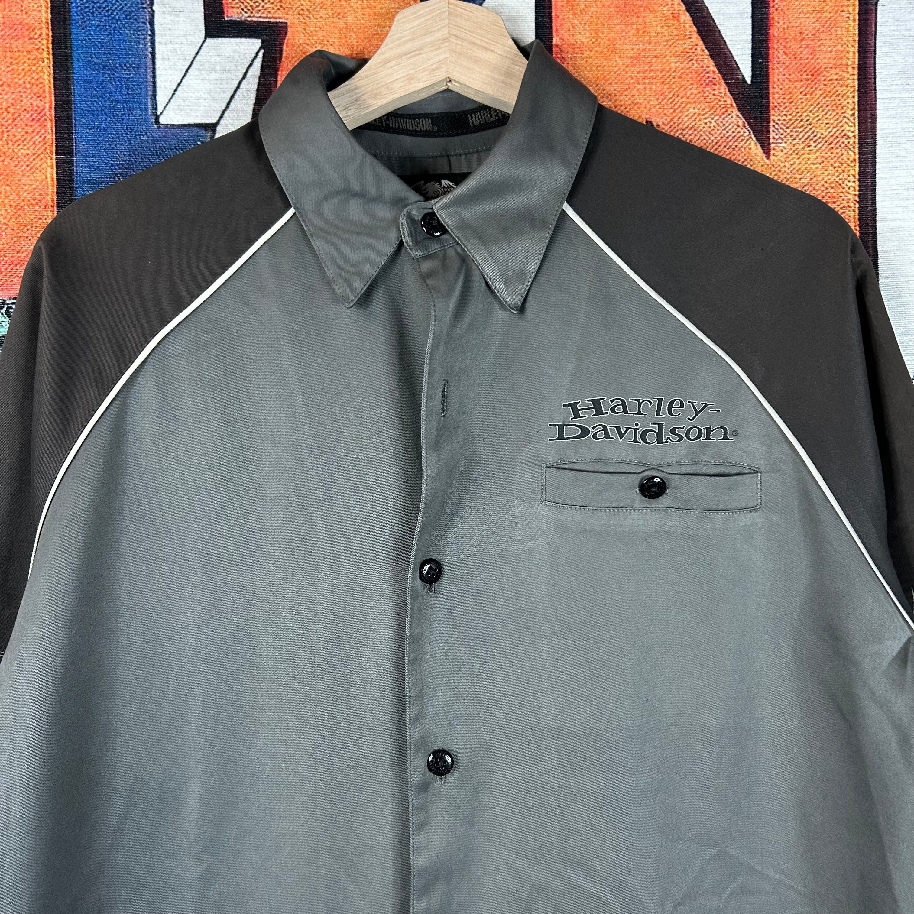 Harley Davidson × Vintage Harley Davidson Ace Of Spade ‘Custom Speed’ Button Down Size US S / EU 44-46 / 1 - 4 Thumbnail