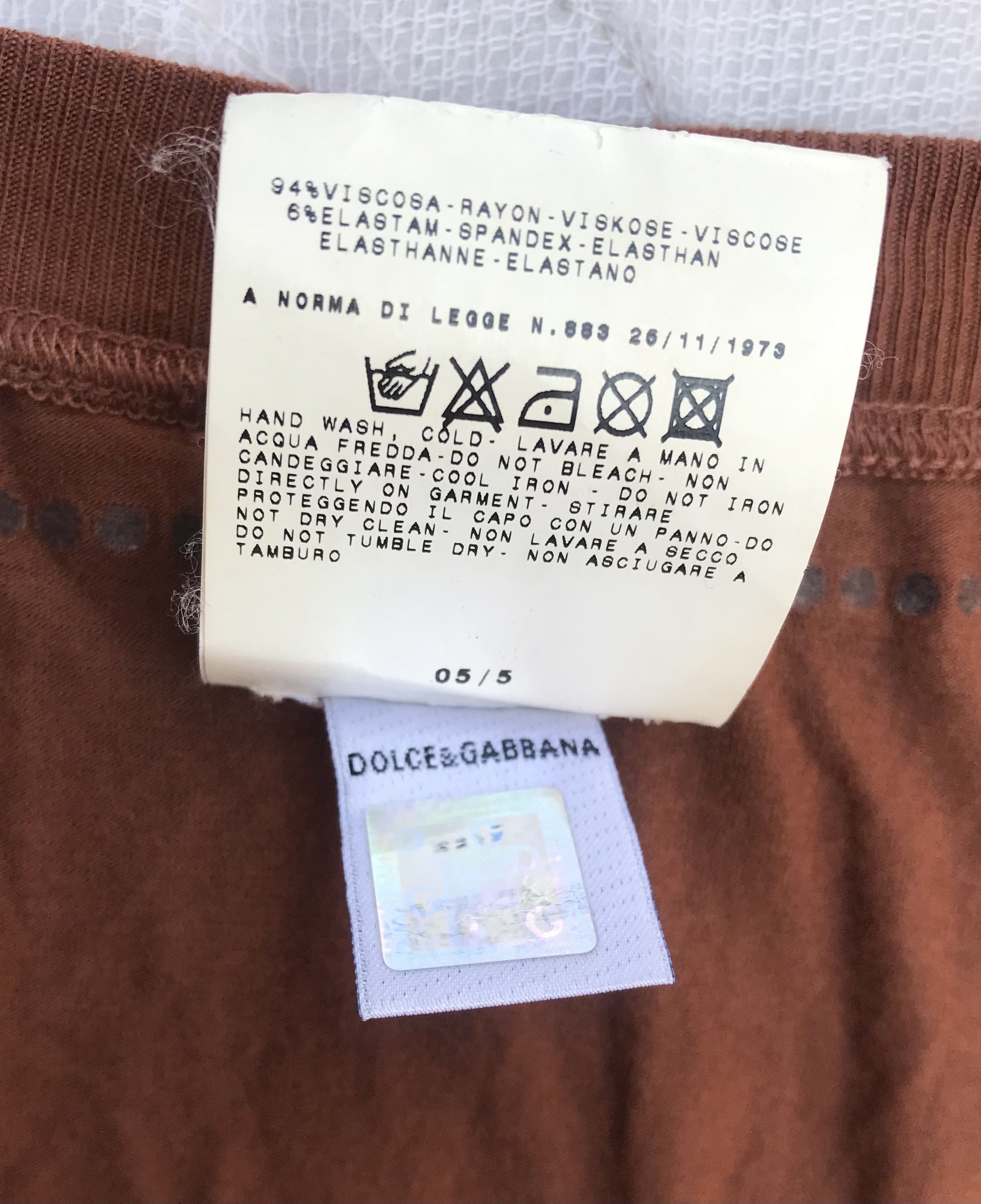 Dolce & Gabbana Dolce & Gabbana D&G Women's Shirt Long Sleeve Rhinestones Size XL / US 12-14 / IT 48-50 - 8 Thumbnail