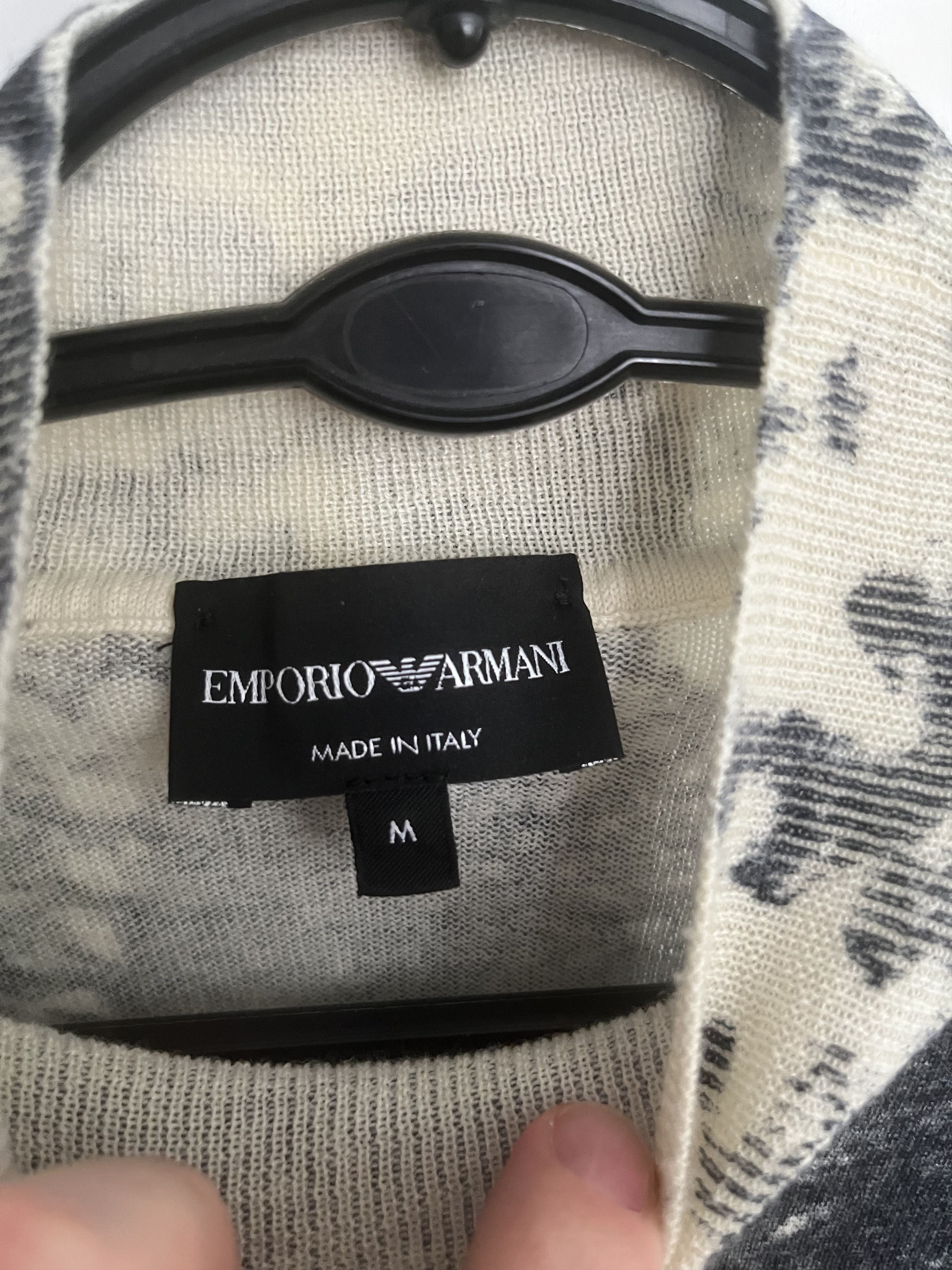 Emporio Armani Turtleneck Size US M / EU 48-50 / 2 - 3 Thumbnail