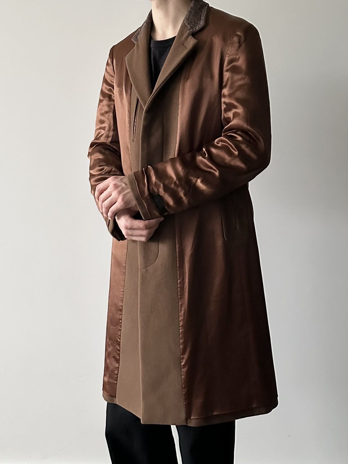 Prada Prada FW02 Runway Inside Out Coat Size US M / EU 48-50 / 2 - 5 Thumbnail