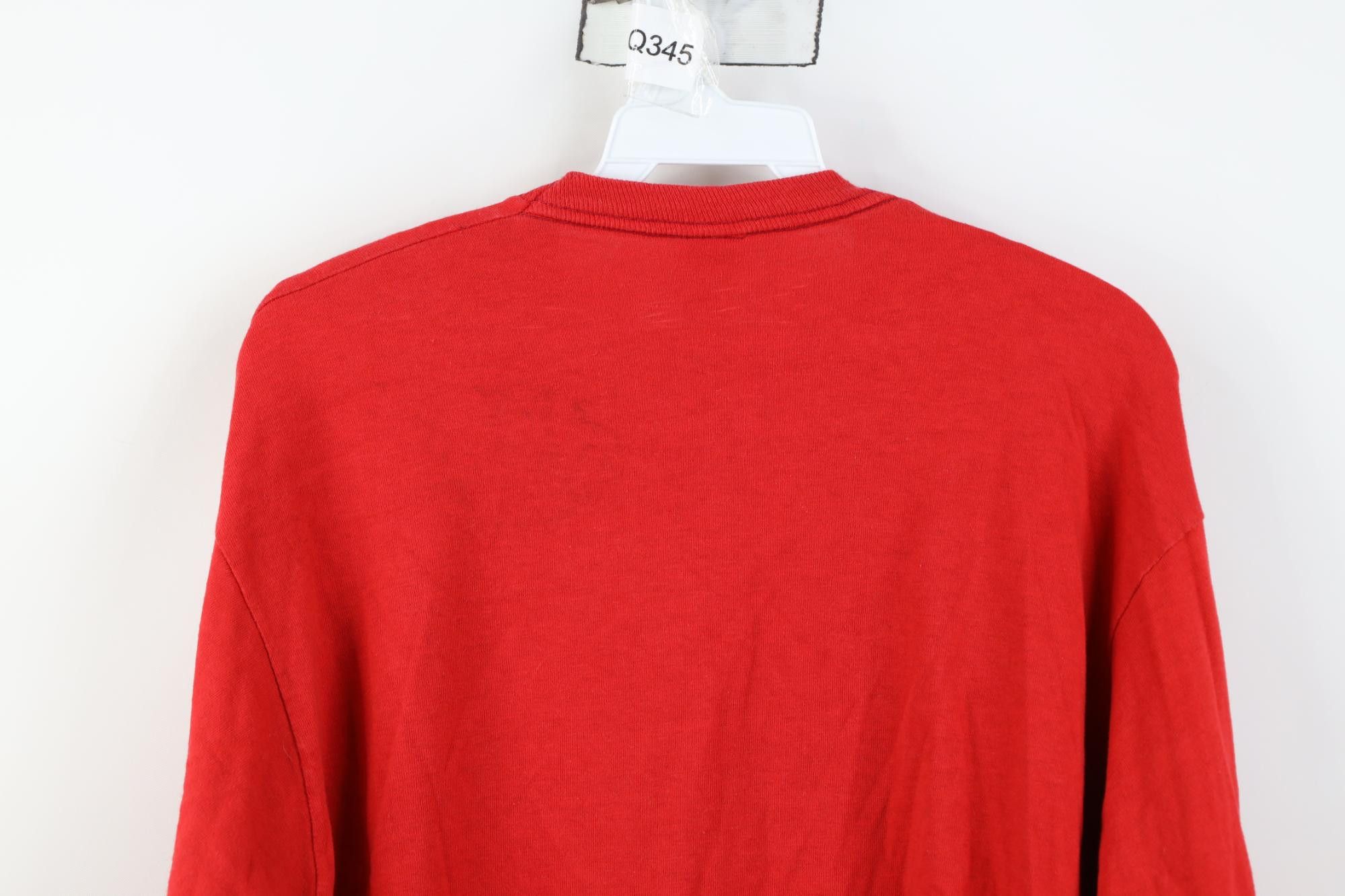 Vintage Vintage 90s Hallmark Merry Christmas Long Sleeve T-Shirt USA Size XL / US 12-14 / IT 48-50 - 14 Thumbnail