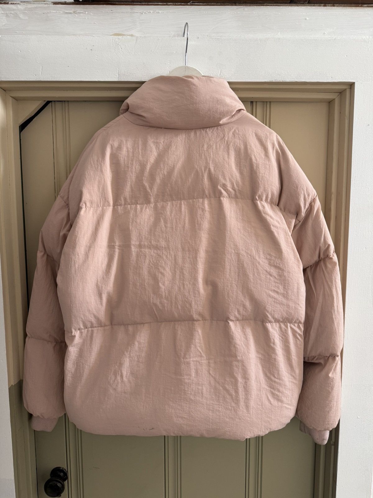 Vintage PINK DUCK DOWN PUFFER COAT Size US XL / EU 56 / 4 - 3 Thumbnail