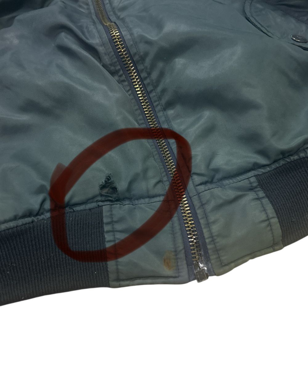 Vintage Over size Thrashed Faded Ma1 Flight Bomber ERD Grunge Size US XXL / EU 58 / 5 - 4 Thumbnail