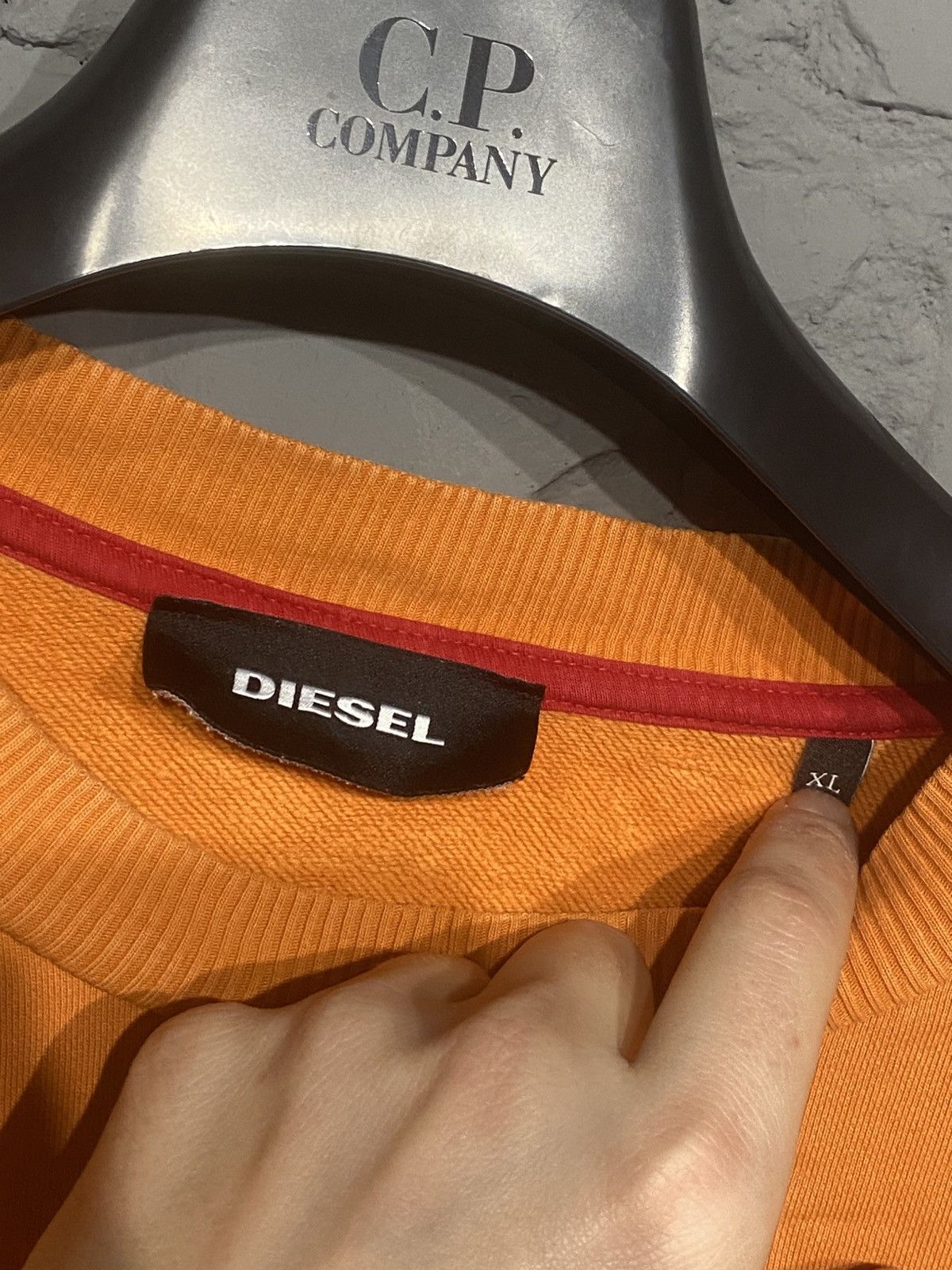 Diesel × Vintage Sweatshirt diesel vintage big logo y2k style Size US XL / EU 56 / 4 - 4 Thumbnail