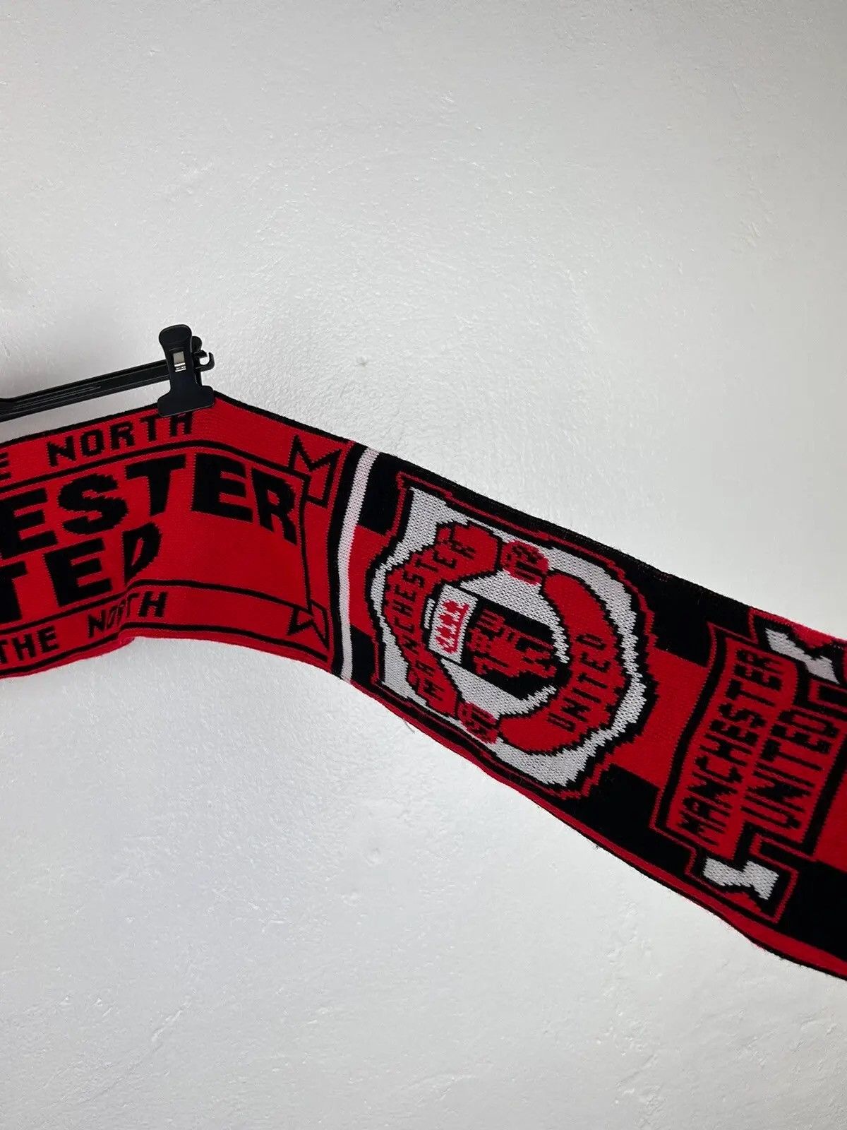 Vintage 90s Vintage Manchester United MCFC Rare Acrylic Scarf Size ONE SIZE - 3 Thumbnail