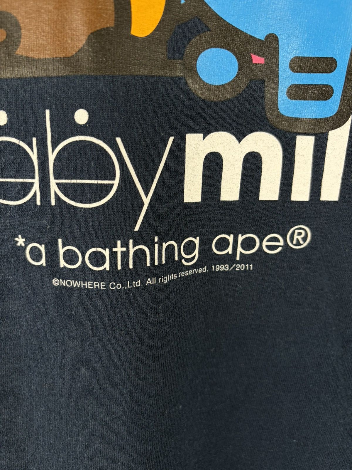 Bape 2011 Bape Milo Elephant Print Tee Size US XL / EU 56 / 4 - 4 Thumbnail