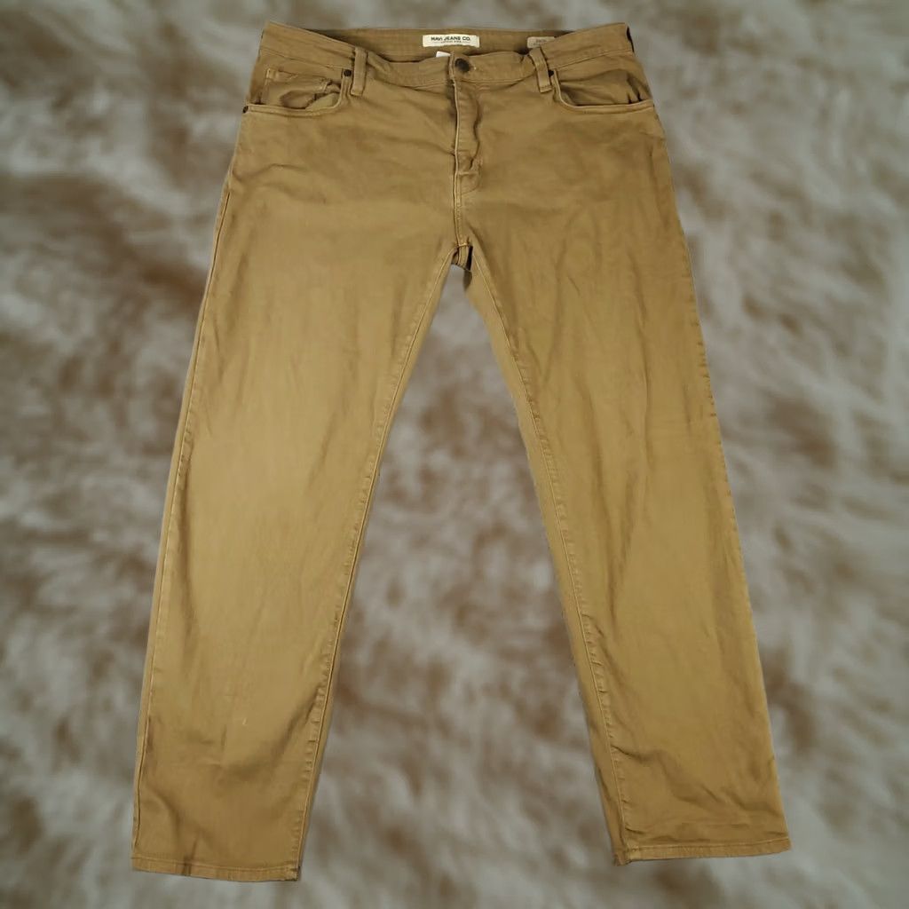 Vintage Mavi Jeans Mens Jeans Brown 40x32 Straight Leg 5-Pocket Denim Regular Fit Vintage: No Size US 40 / EU 56 - 1 Thumbnail