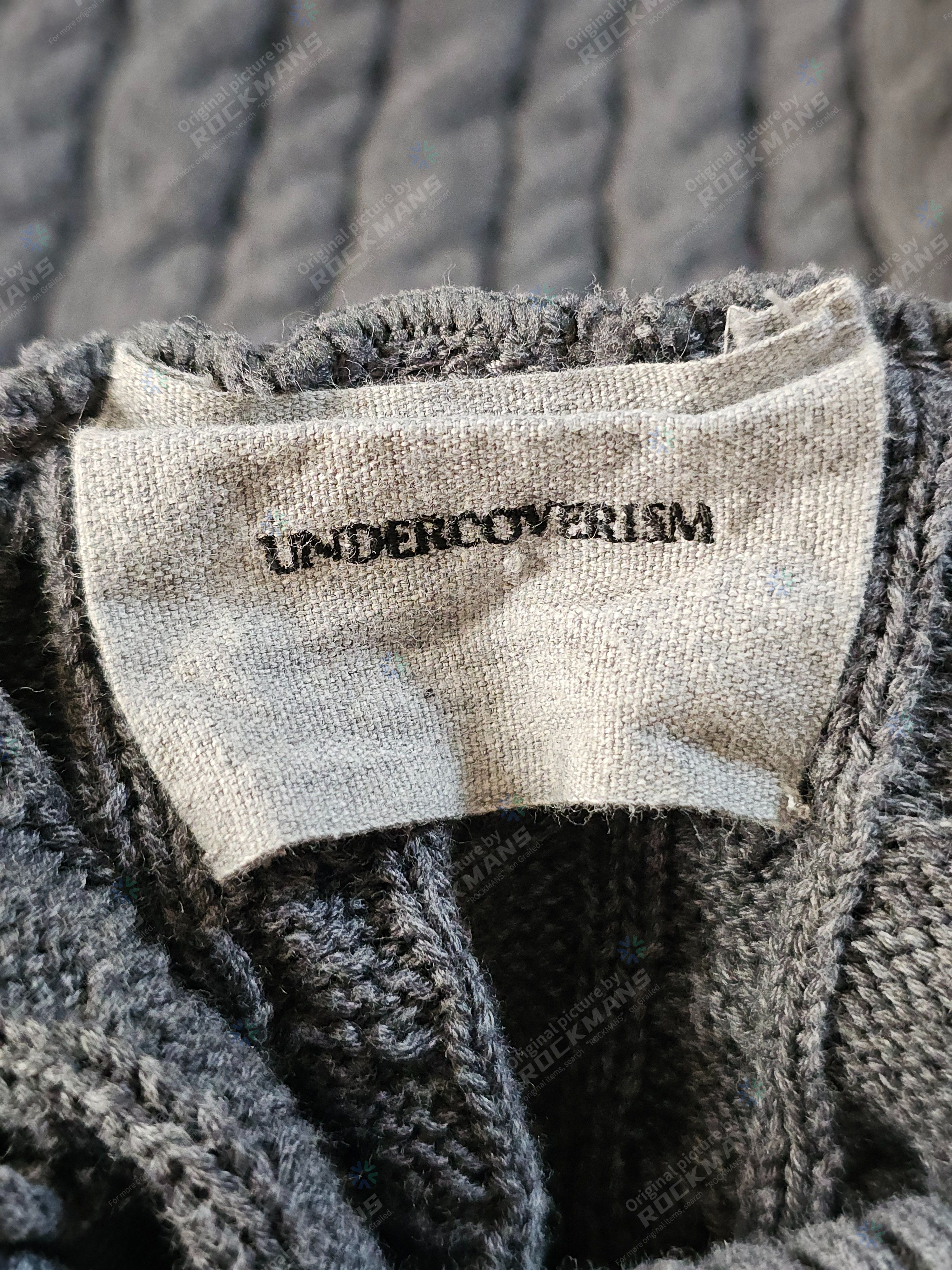 Undercover Undercover AW12 Gray Knit Mock Neck Sweater Size 3 like S Size US M / EU 48-50 / 2 - 5 Thumbnail
