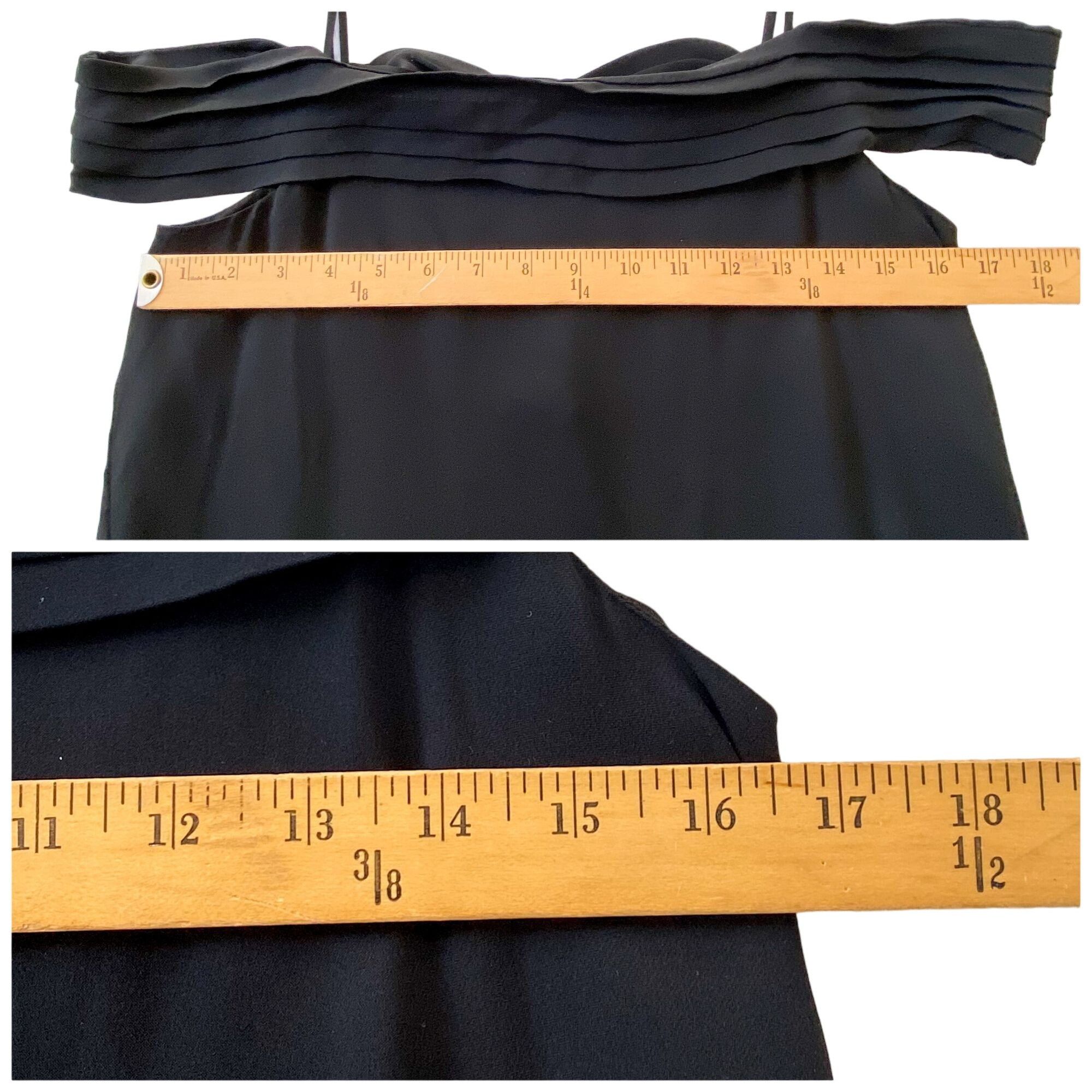 T by Alexander Wang T BY ALEXANDER WANG Black Silk Pleated Midi Dress, Size 4 Size S / US 4 / IT 40 - 11 Thumbnail