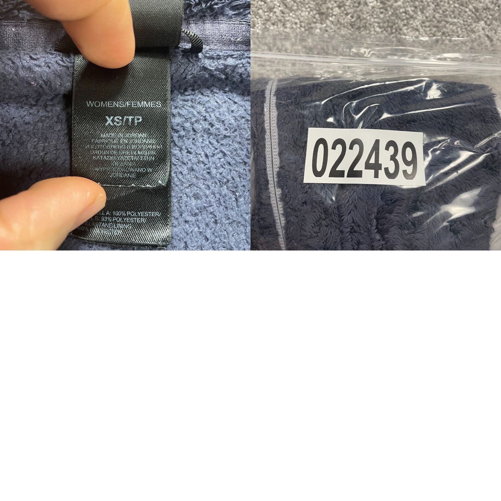 The North Face The North Face Jacket Women XS The North Face Osito C663 Fleece Mid-Length Long Sleeve Zip Pocket Blue White Full Zip Size XS / US 0-2 / IT 36-38 - 8 Thumbnail