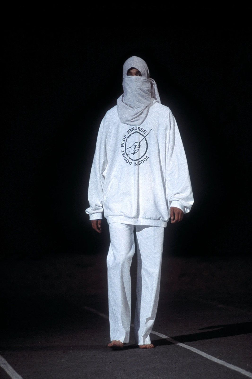 Raf Simons Raf Simons - “Woe onto” Vous Ne Pouvez Sweatshirt SS’02 Size US S / EU 44-46 / 1 - 5 Thumbnail