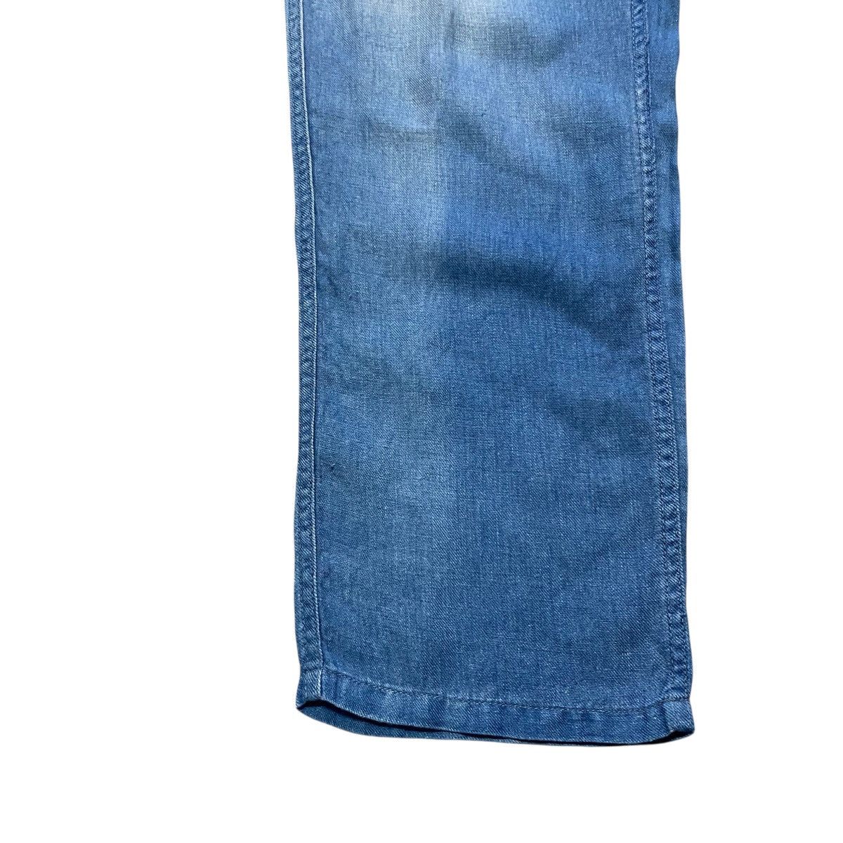 Blue Blue Japan Blue Blue Boro Patchwork Denim Relaxed Pants Size US 32 / EU 48 - 9 Thumbnail
