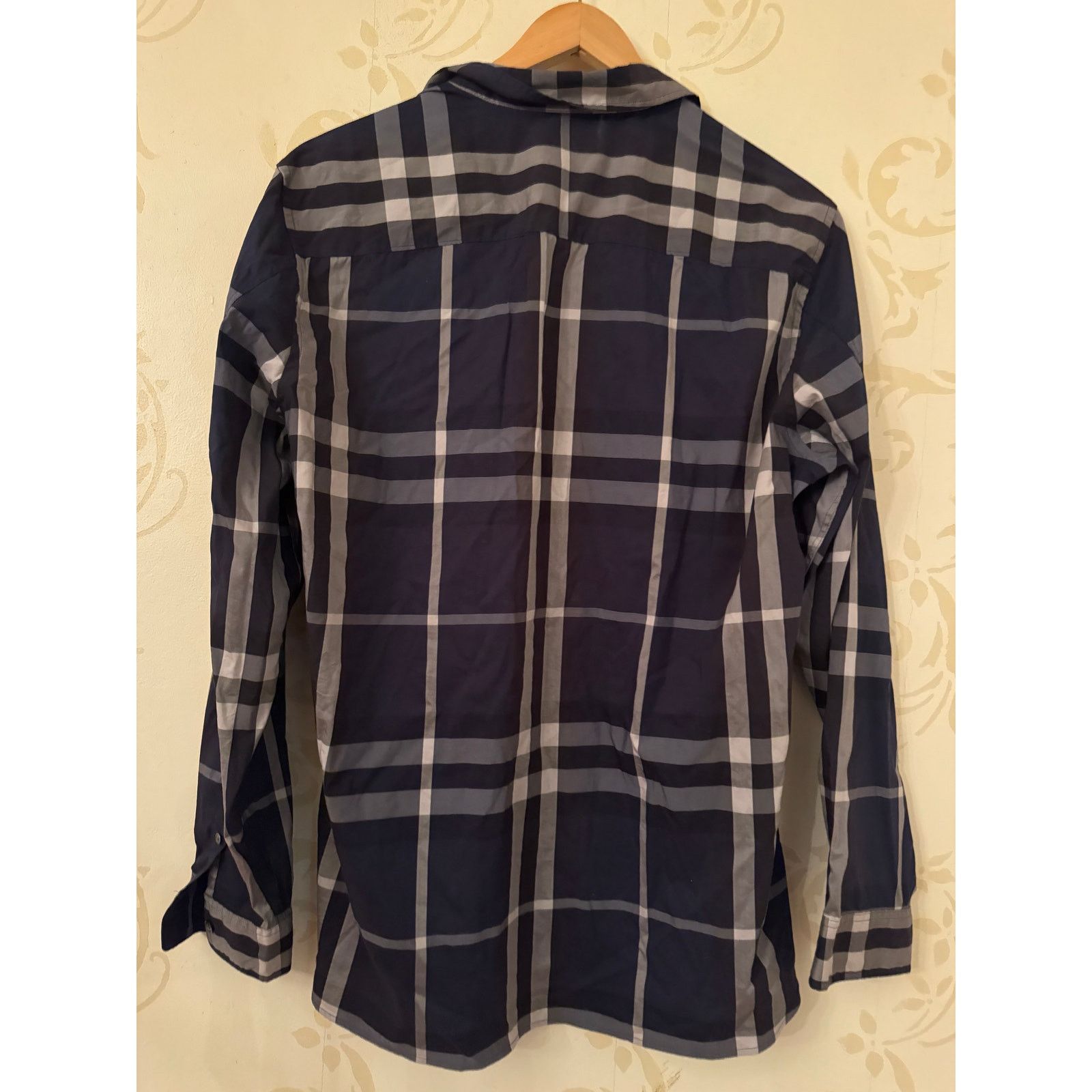 Burberry Mens Size Large Burberry Nova Check Plaid Shirt Size US L / EU 52-54 / 3 - 3 Thumbnail