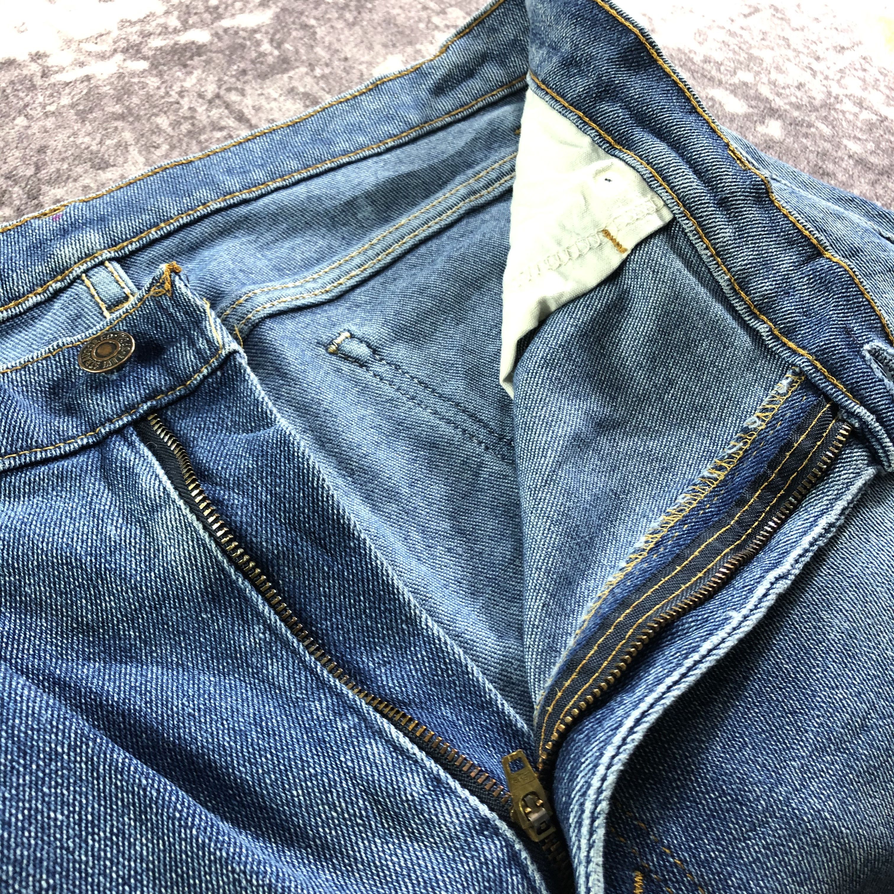 Levi's × Vintage 90s Vintage Blue Wash Levis Jeans-JM3460 Size US 37 - 8 Thumbnail