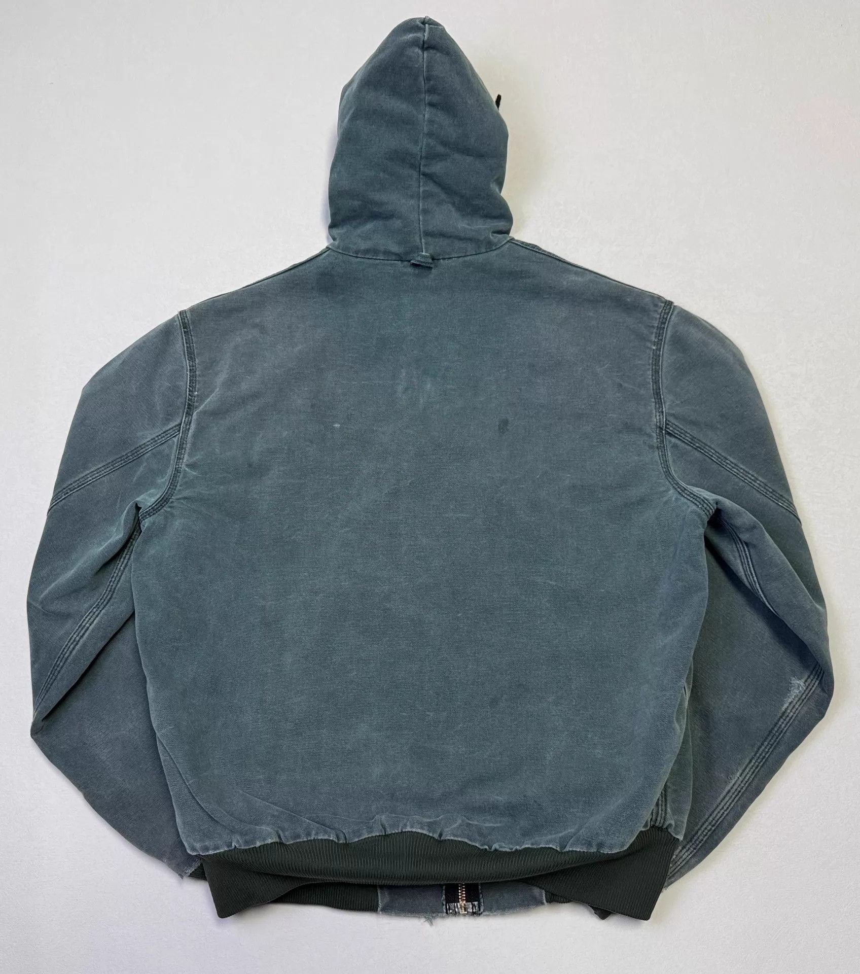 Carhartt Vintage Carhartt J06 Hooded Work Jacket M Size US M / EU 48-50 / 2 - 5 Thumbnail