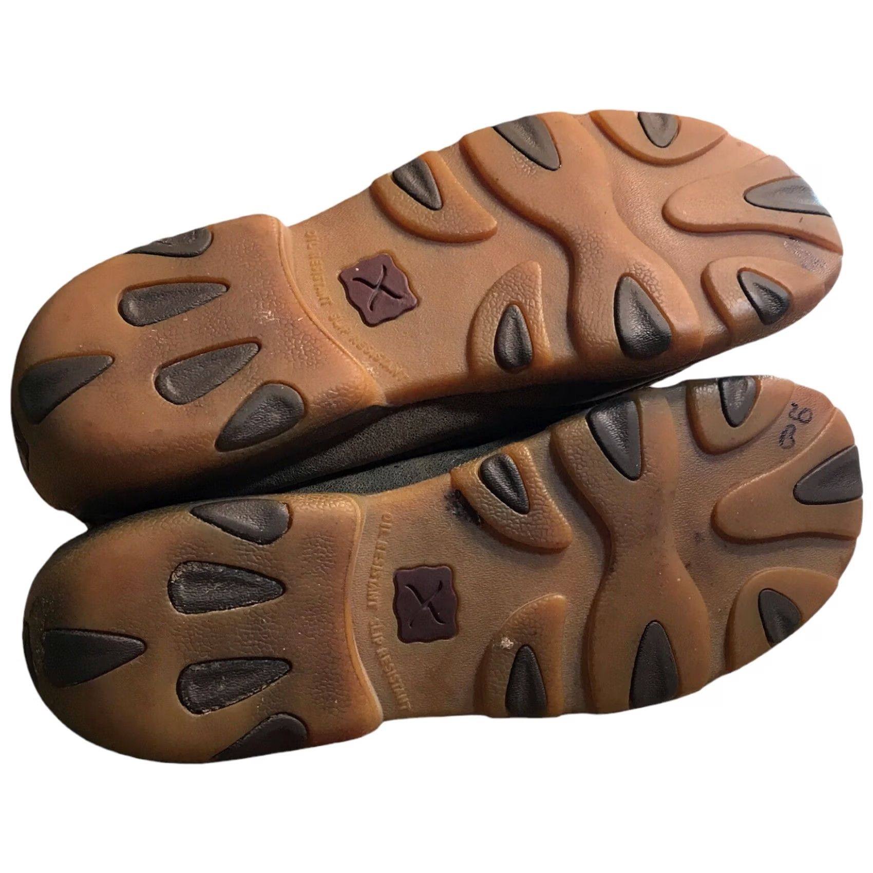 Twisted X Twisted X Mens Chukka Boots Lace Up Driving Moc Brown Size 8M MDM0007 M Casual Western Cowboy Size US 8 / EU 41 - 6 Thumbnail