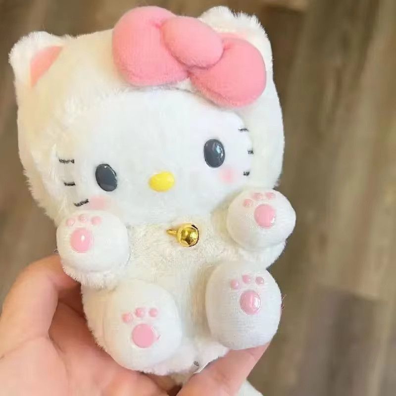 Other 10cm Sanrio Hello Kitty Cartoon Plush Doll Schoolbag Gift Size ONE SIZE - 2 Thumbnail