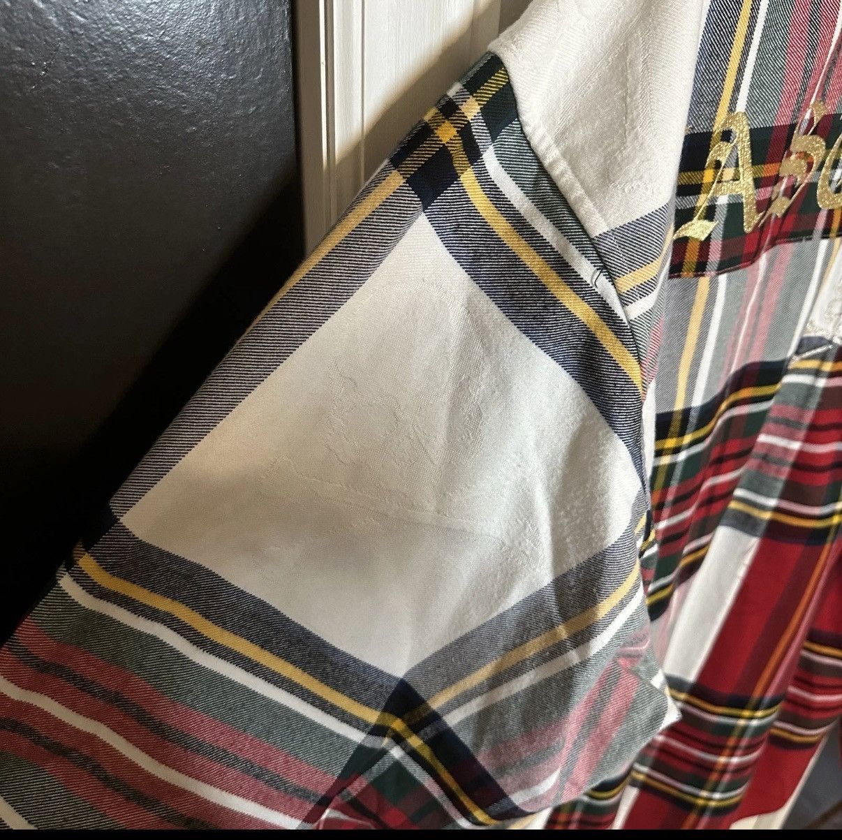 Mastermind Japan Mastermind Japan Men's Red Check Plaid Flannel Size US XL / EU 56 / 4 - 9 Thumbnail