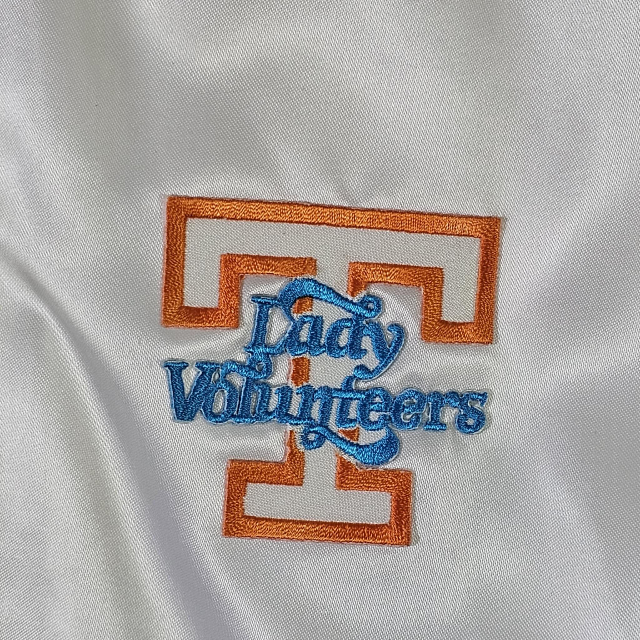 NCAA × Vintage Tennessee Lady Volunteers Vintage 80s Satin Bomber Jacket Size US XL / EU 56 / 4 - 4 Thumbnail