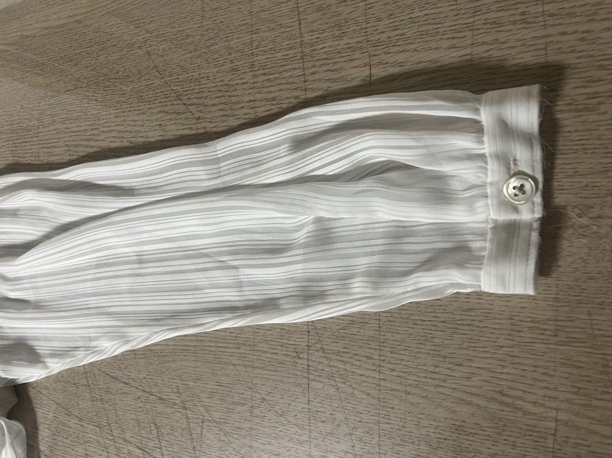 Undercover M aw04 But Beautiful sheer assymetric blouse shirt Size US M / EU 48-50 / 2 - 8 Thumbnail