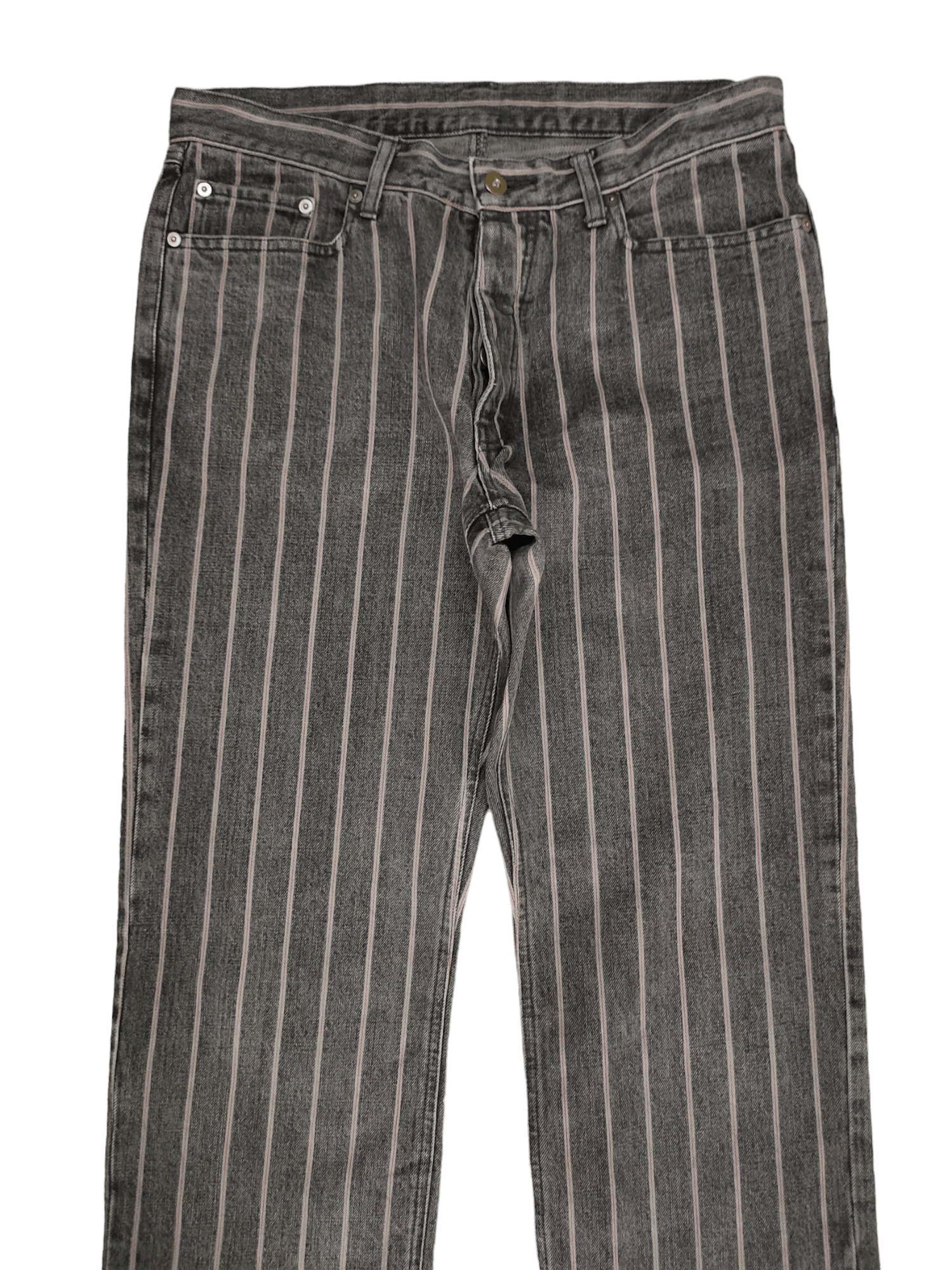 Hysteric Glamour × Undercover Comme Ca Du Mode Selvedge Striped Jeans Undercover Style Size US 32 / EU 48 - 2 Thumbnail