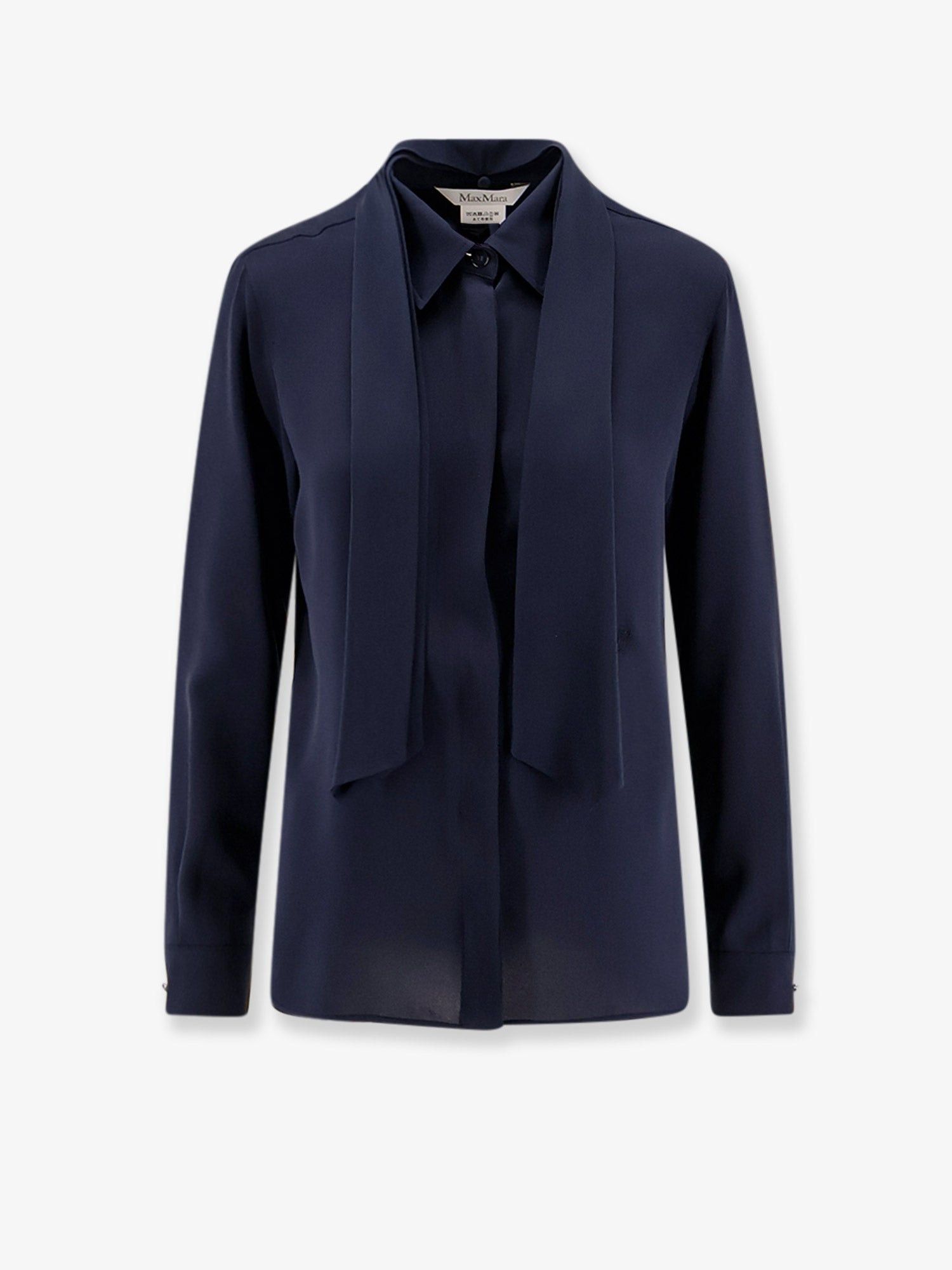 Max Mara Colmo Silk Shirt Size M / US 6-8 / IT 42-44 - 1 Thumbnail