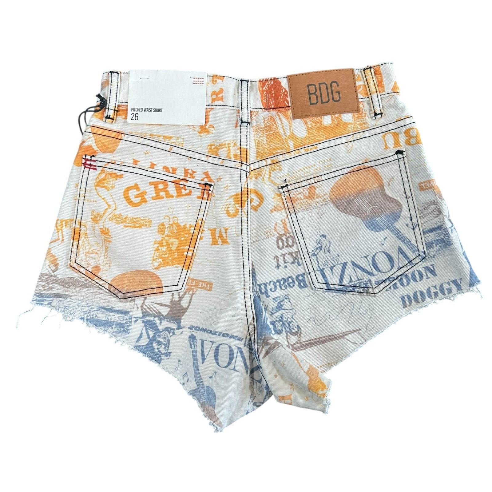 Bdg BDG Urban Outfitters Women's Pitched Waist Shorts Size 26 Size 26" / US 2 / IT 38 - 3 Thumbnail