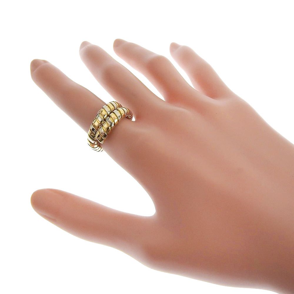 image of Bvlgari Bulgari Tubogas Ring in Gold, Women's