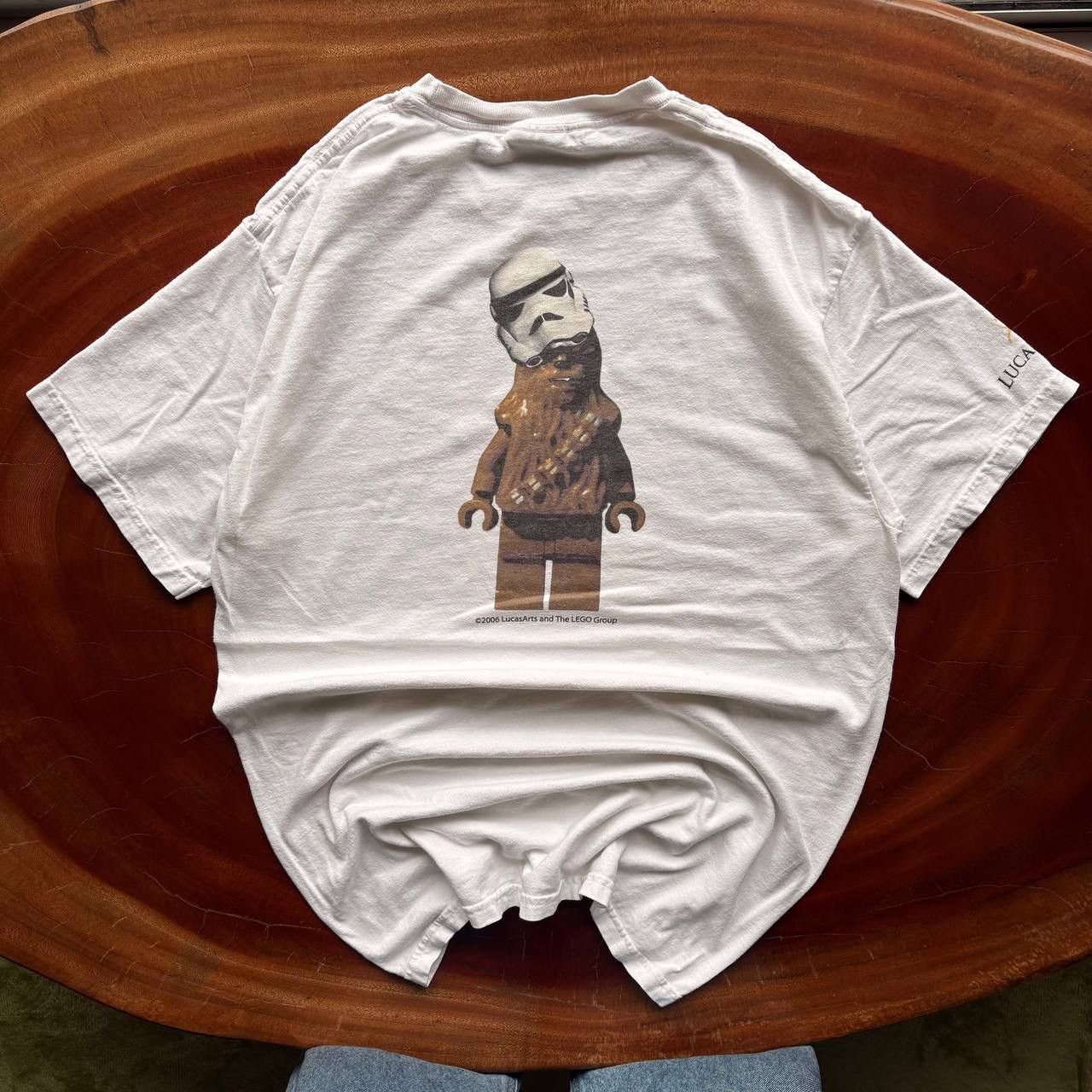 Vintage 2007 Lego Stars Wars Chewbacca Lucasfilm Tshirts