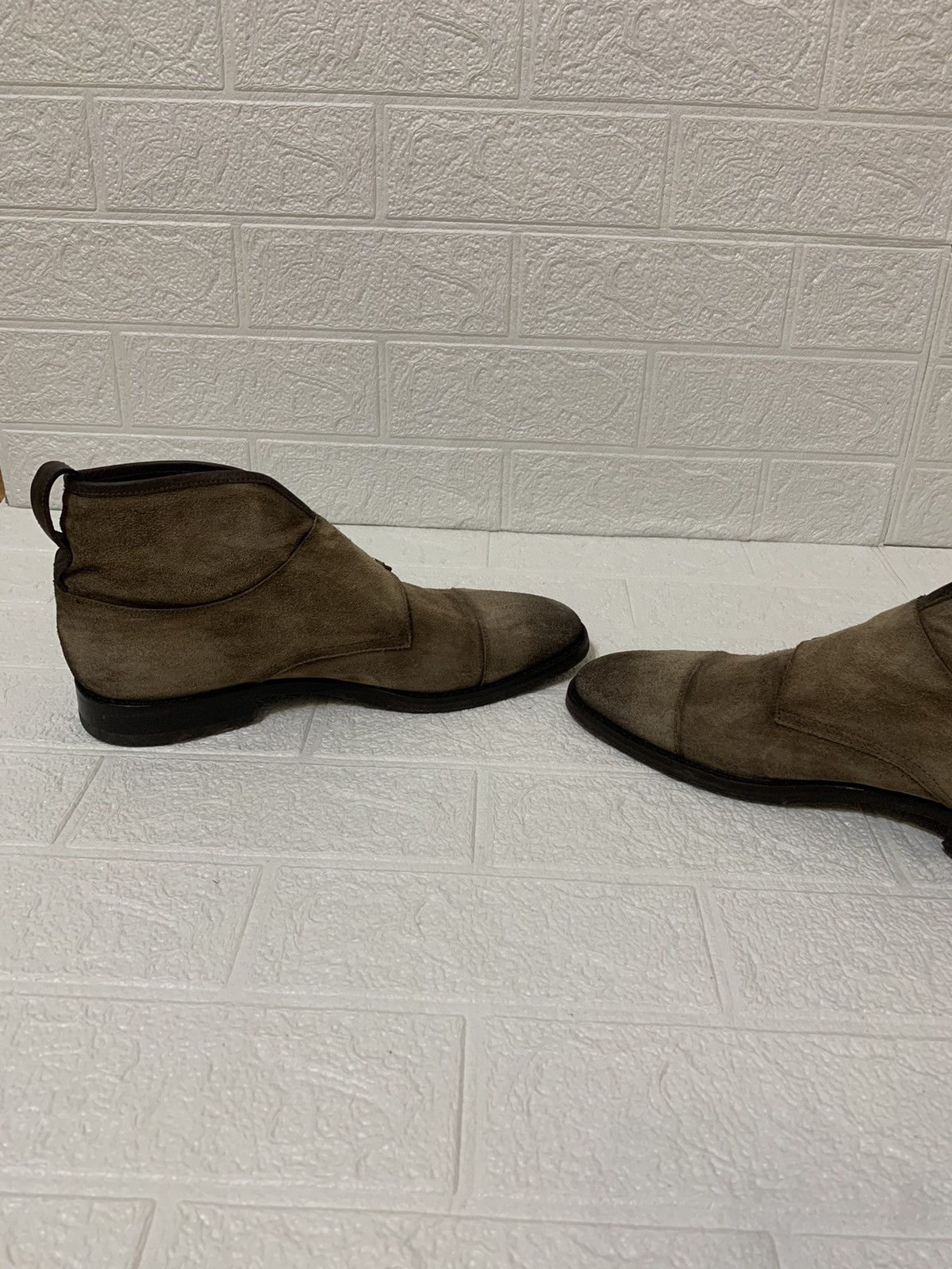 Antonio Maurizi Antonio Maurizi Suede Double Monc Strap Boots Made in Italy Size US 8.5 / EU 41-42 - 5 Thumbnail