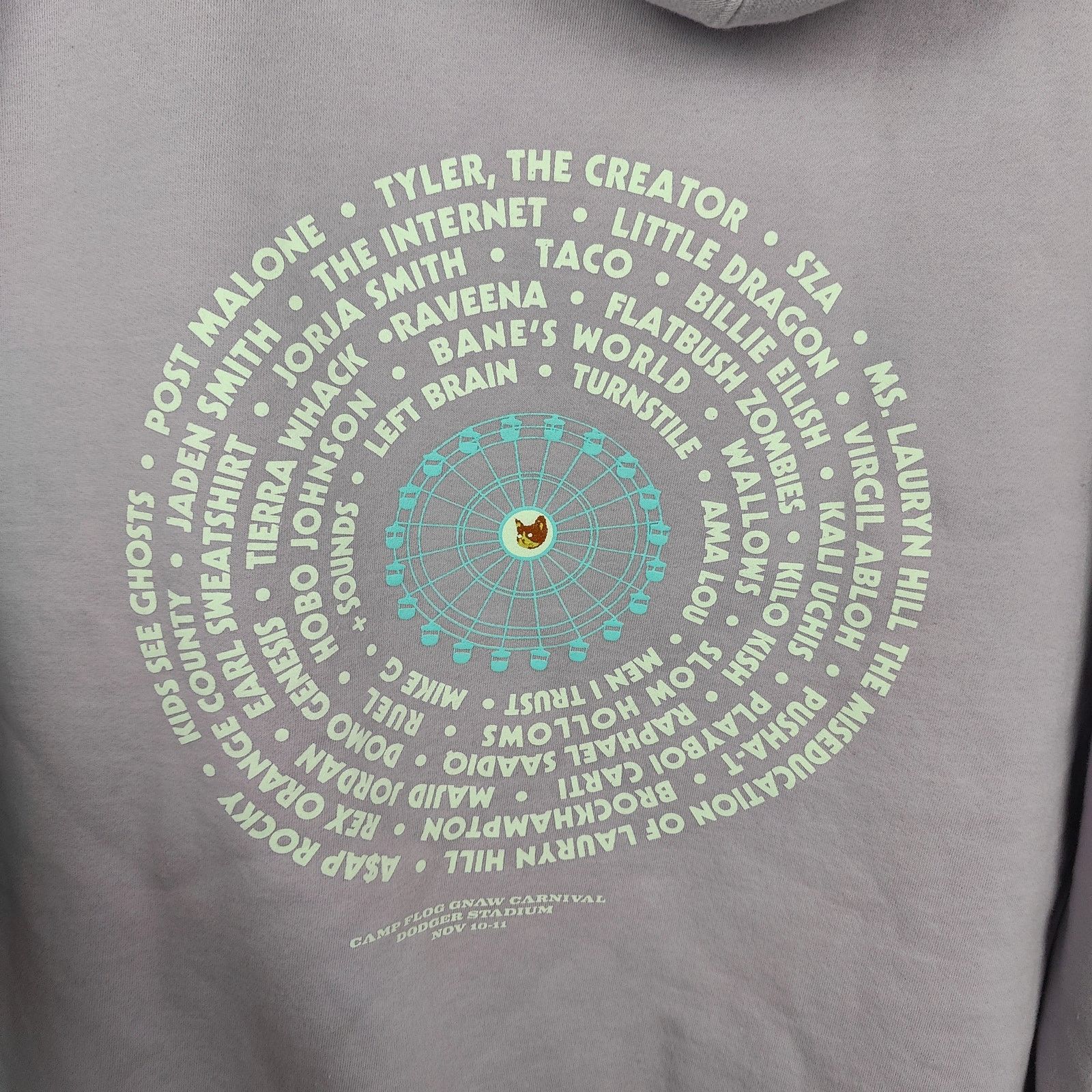 Golf Wang Golf Wang Camp Flog Gnaw Carnival Hoodie Size XXL Purple Size US XXL / EU 58 / 5 - 8 Thumbnail