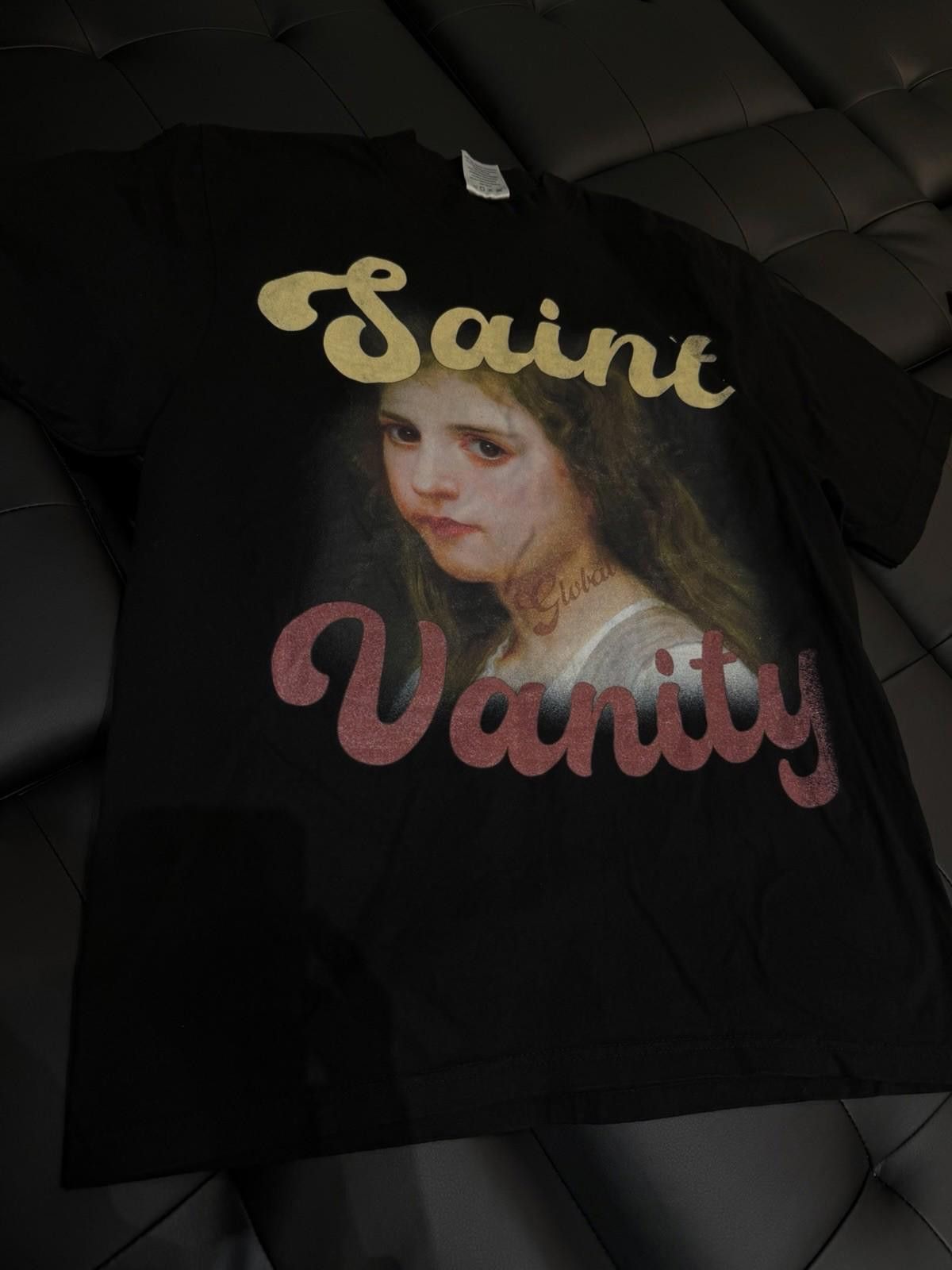 Saint Vanity Size M - Saint Vanity T-shirt 2025 Black/Red Authentic (NEW) Size US M / EU 48-50 / 2 - 2 Thumbnail