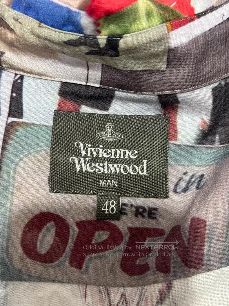 Vivienne Westwood Vivienne Westwood Printed Shirt Size L / US 10 / IT 46 - 8 Thumbnail