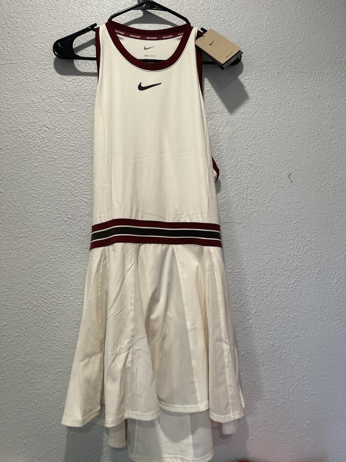 Nike Nike Court Slam Tennis Dress FZ6742-110 Womens XL Size XL / US 12-14 / IT 48-50 - 1 Thumbnail
