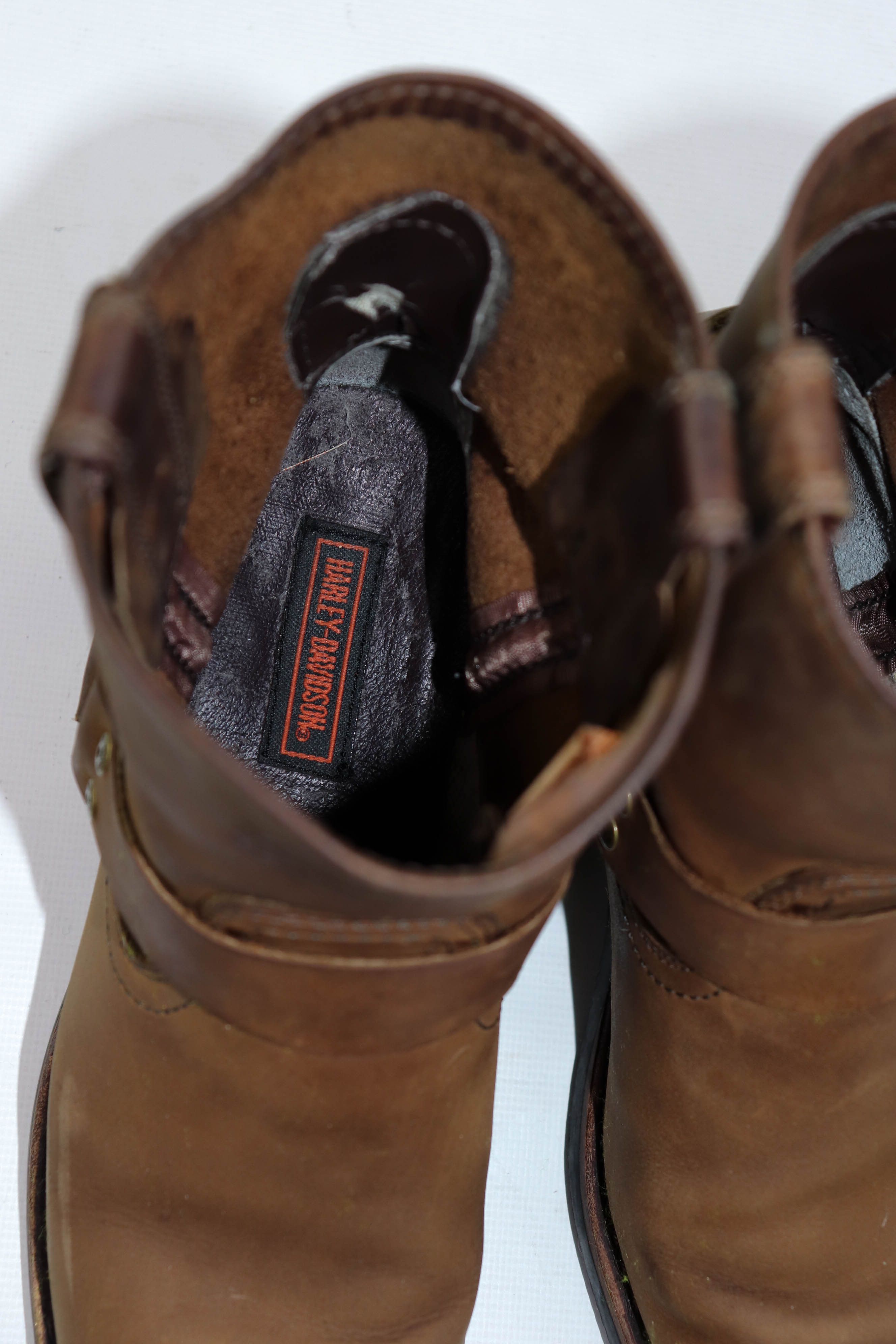 Harley Davidson Harley-Davidson Abbington Harness Leather Motorcycle Boots Size US 8.5 / IT 38.5 - 17 Thumbnail