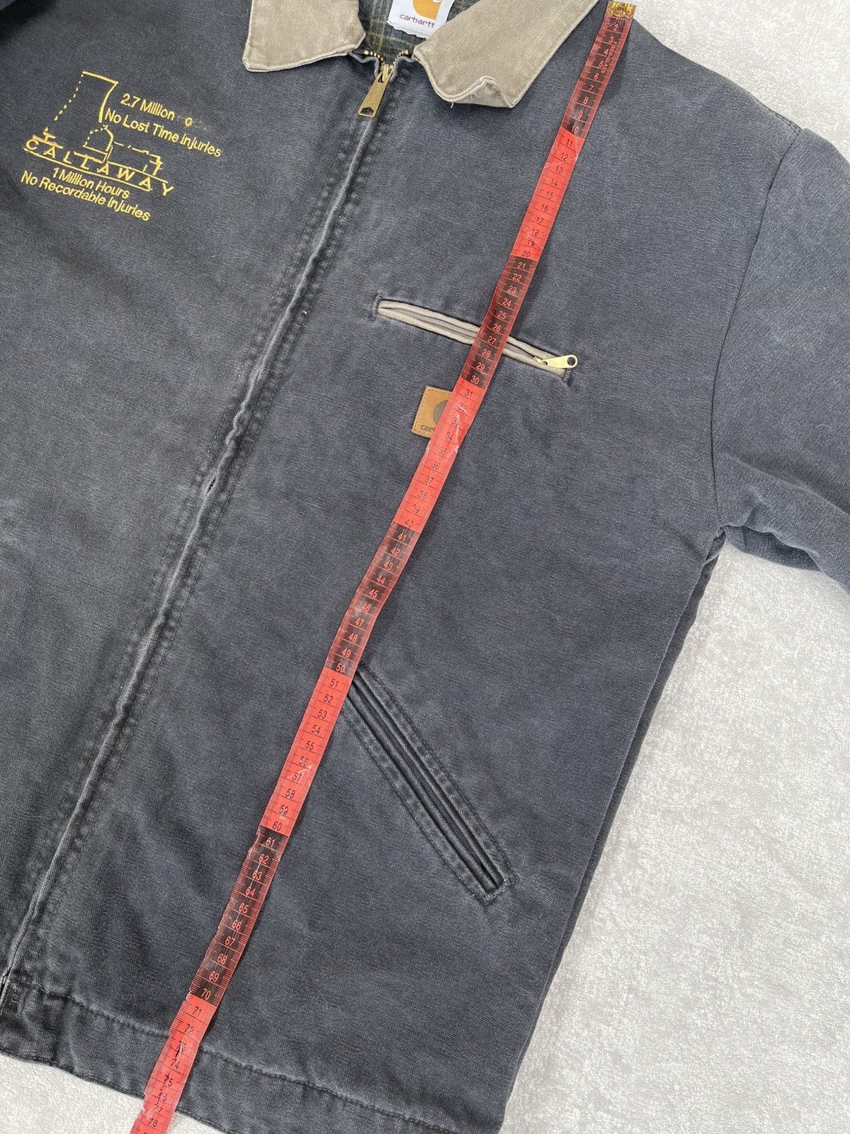 Carhartt Vintage Carhartt Detroid Jacket Gray Size US XL / EU 56 / 4 - 2 Thumbnail