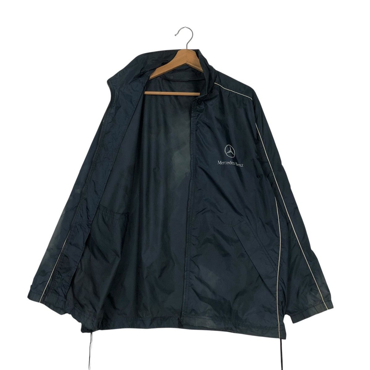 Japanese Brand 🔥VINTAGE ZIPPER LIGHT JACKET MERCEDES BENZ Size US M / EU 48-50 / 2 - 13 Thumbnail