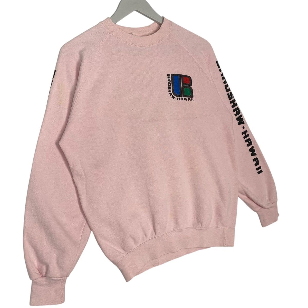 Other Vintage Hawaiian Printed Crewneck Sweatshirt Pink Size M Size M / US 6-8 / IT 42-44 - 3 Thumbnail
