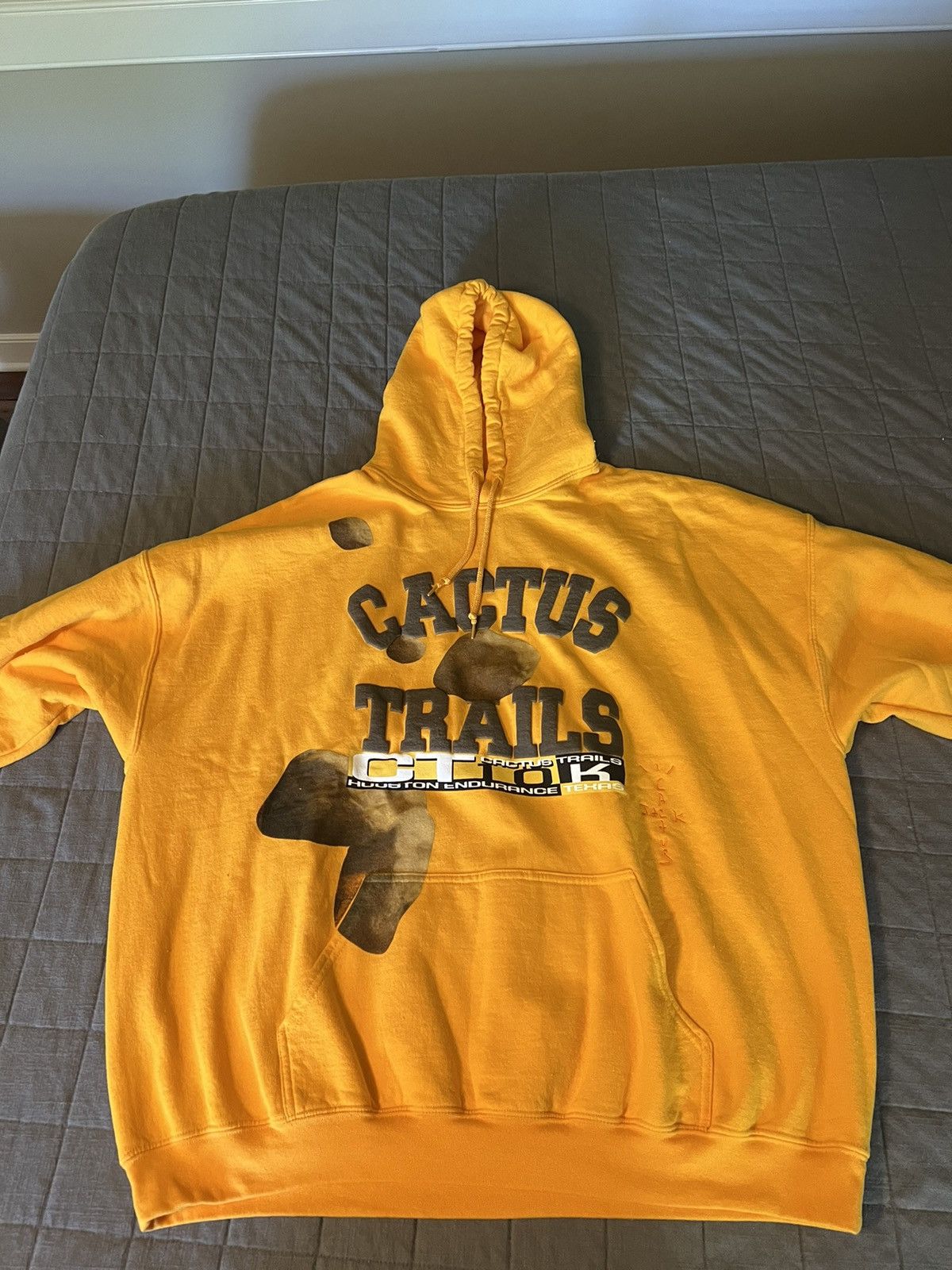 image of Travis Scott Cactus Trails Hoodie in Yellow, Men's (Size 2XL)